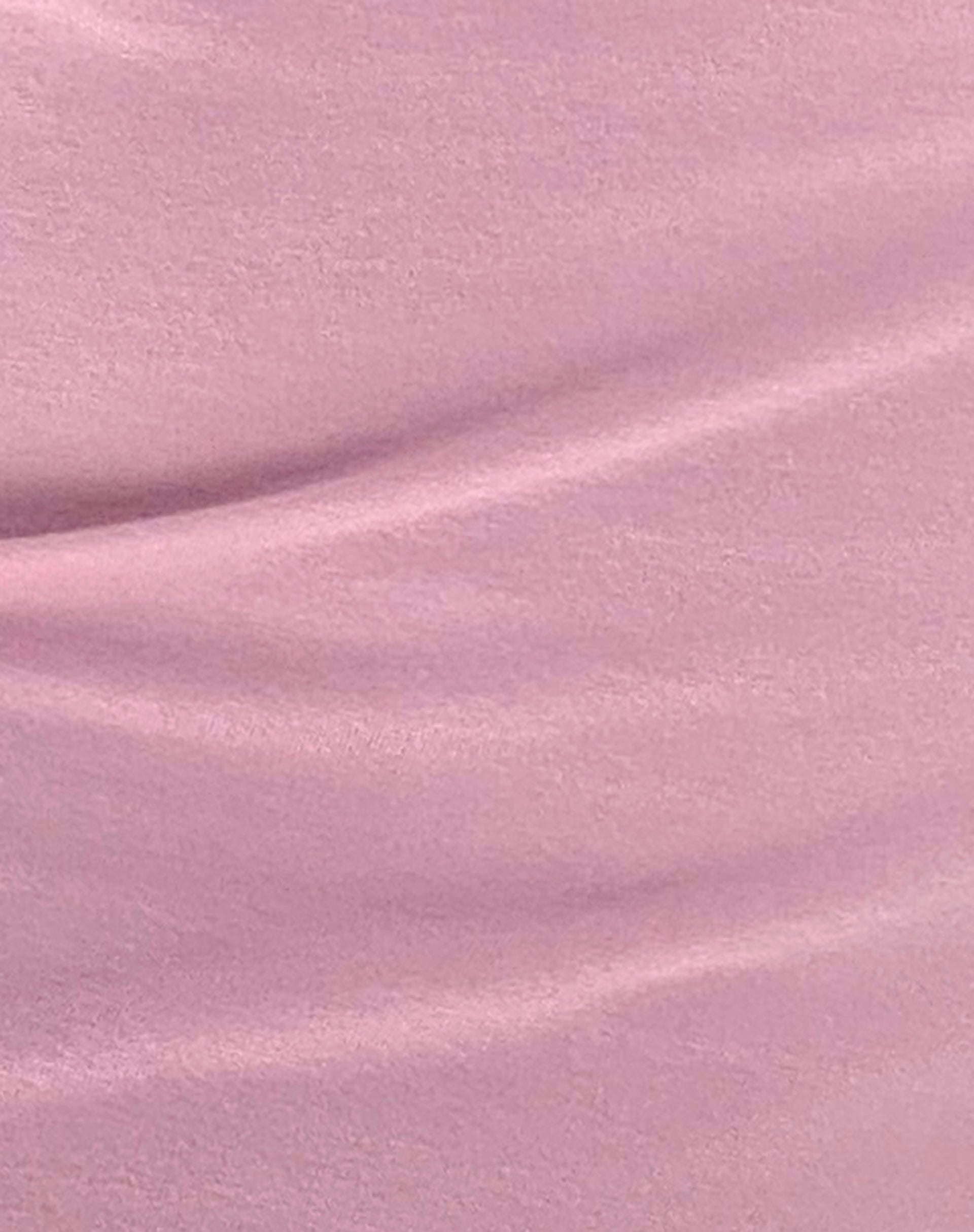 Jinsu Crop Top in Lycra Flamingo Pink-Nico Sky