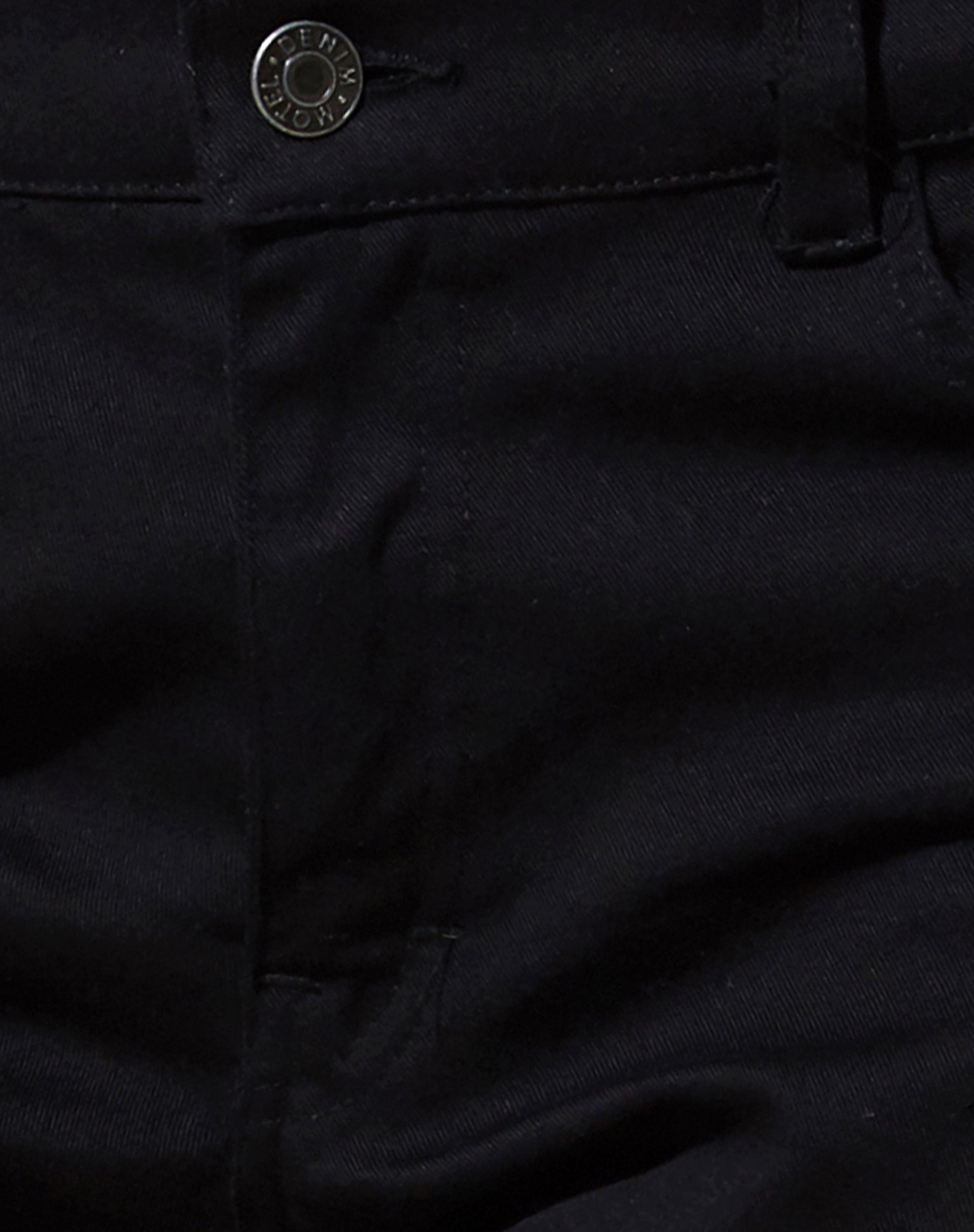 Jopan Flare Trouser in Twill Black-Nico Sky