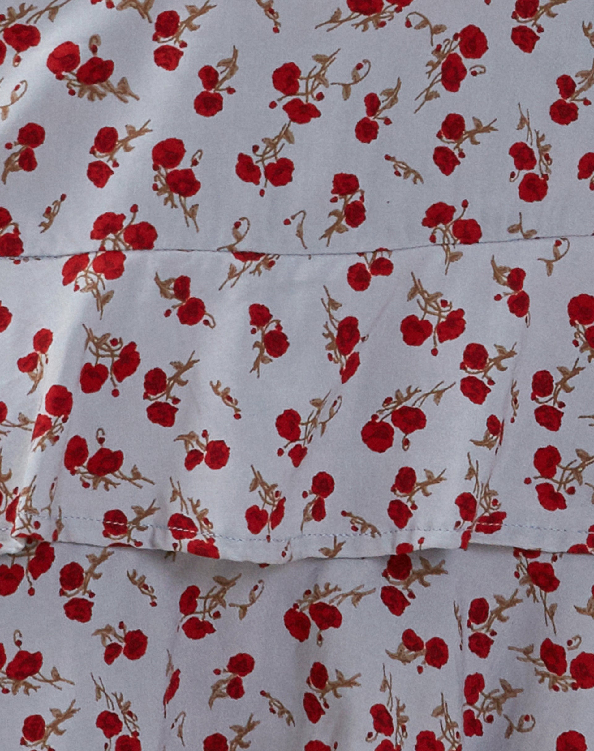 Lowisa Mini Skirt in Disty Floral Blue-Nico Sky