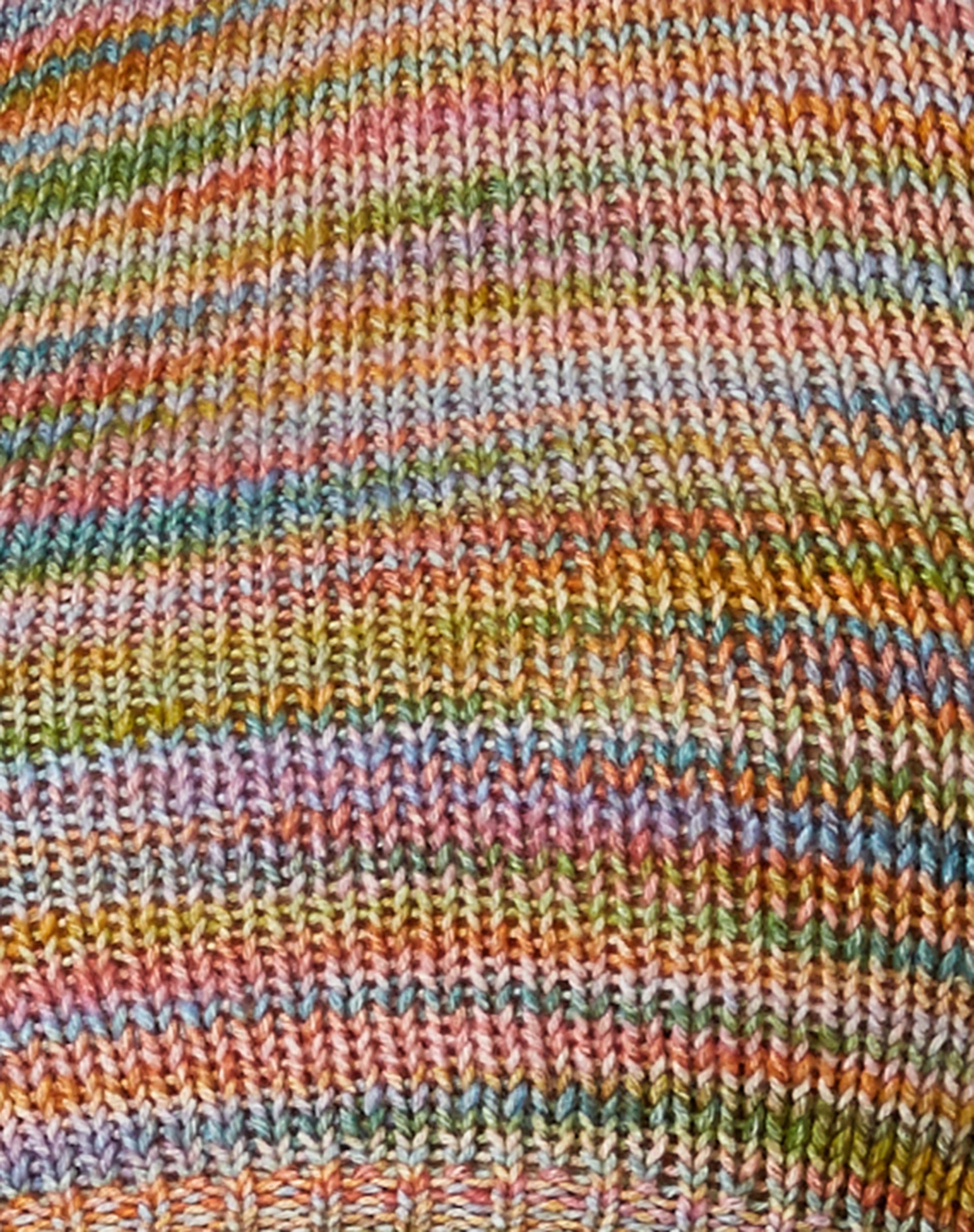 Kansai Crop Top in Space Dye-Nico Sky