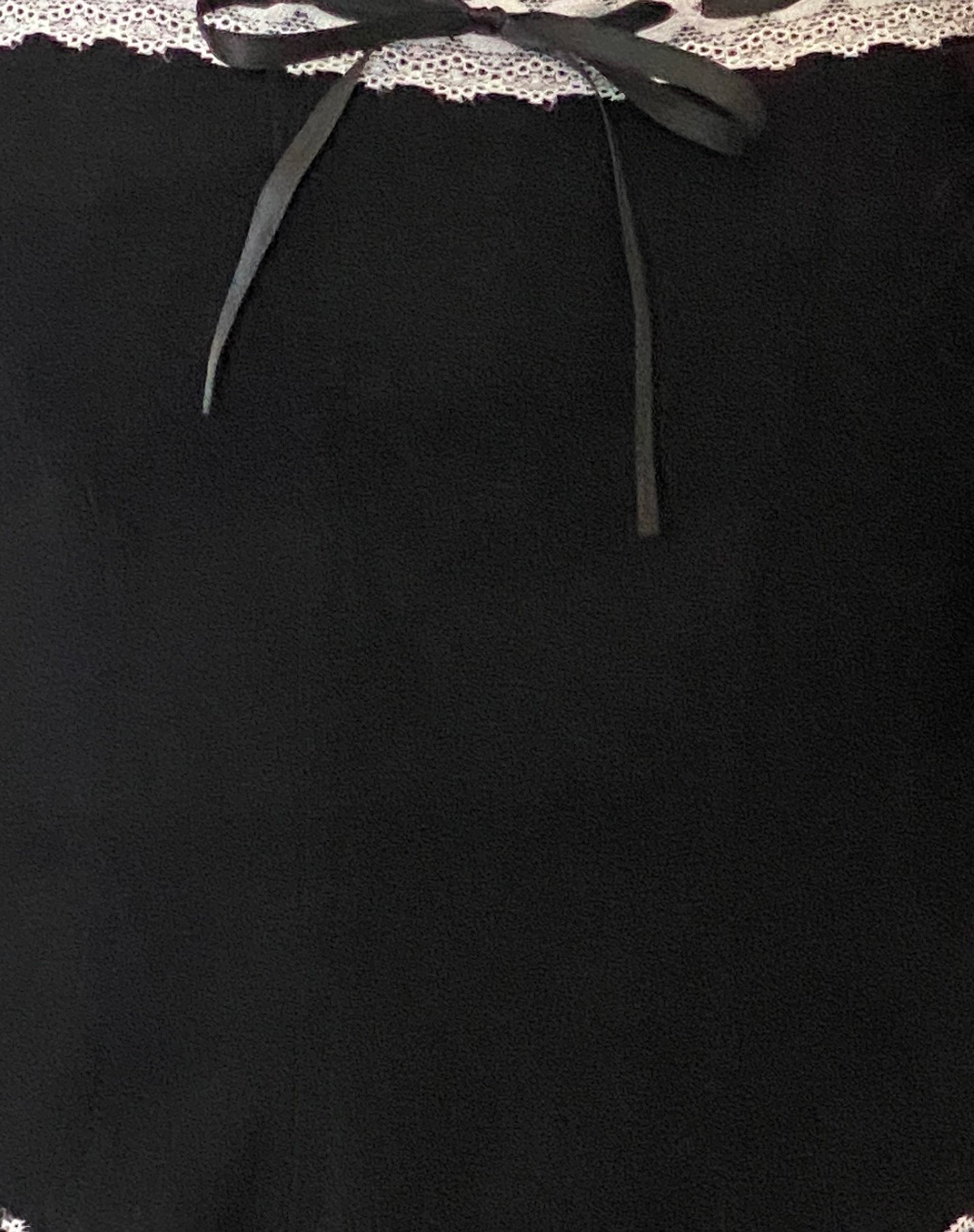 Karida Lace Edge Corset Top in Black-Nico Sky