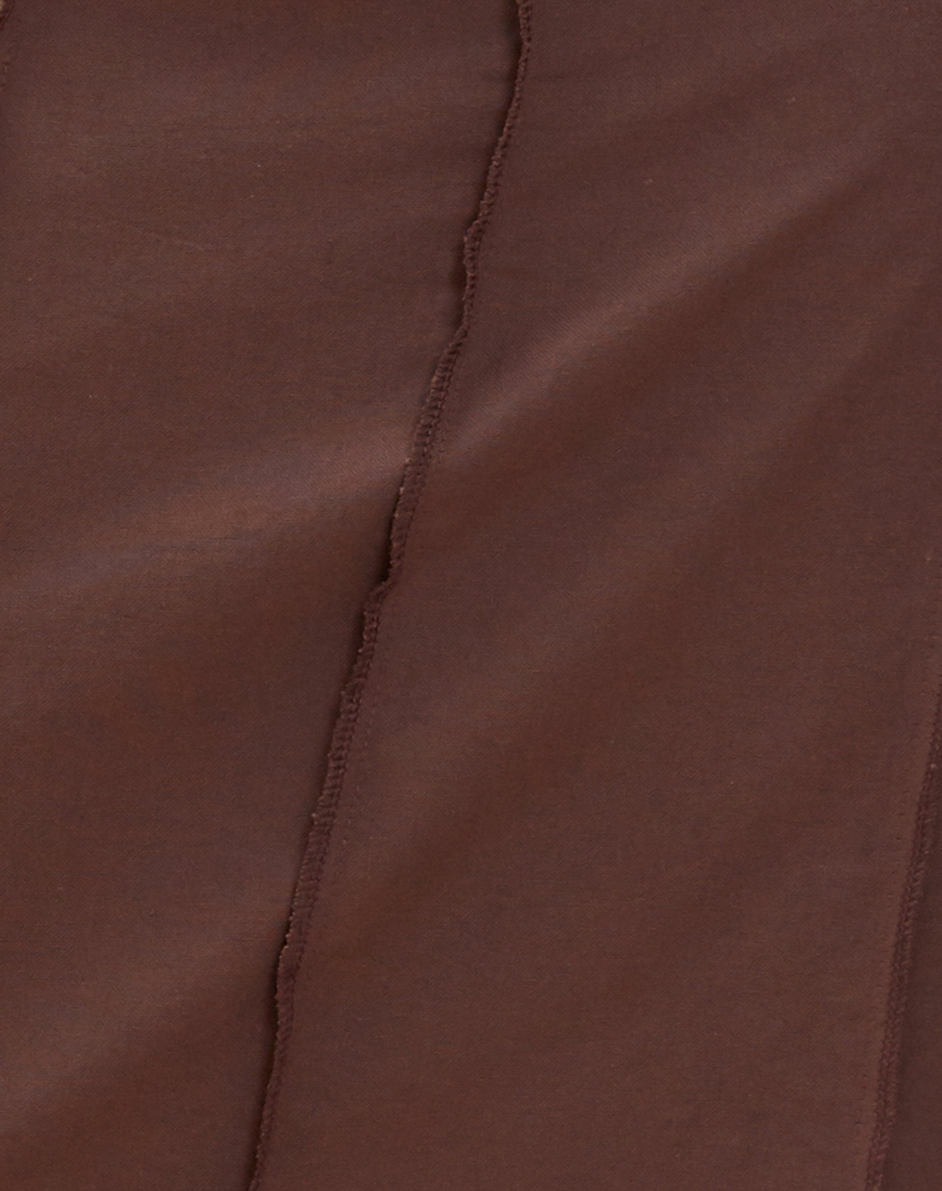 Karlesa Asymmetric Midi Skirt in Deep Taupe-Nico Sky