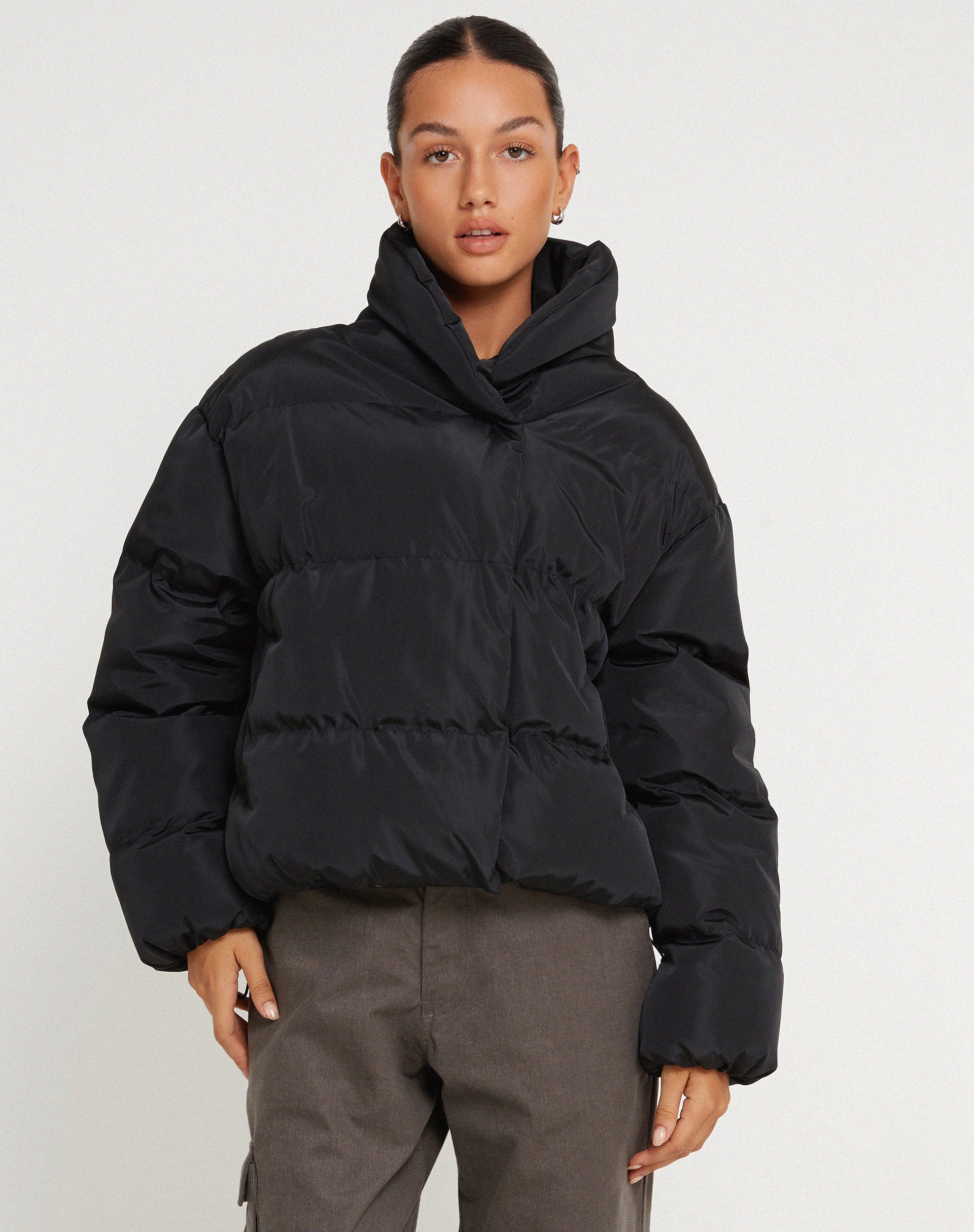 Kimbu Jacket in Black-Nico Sky