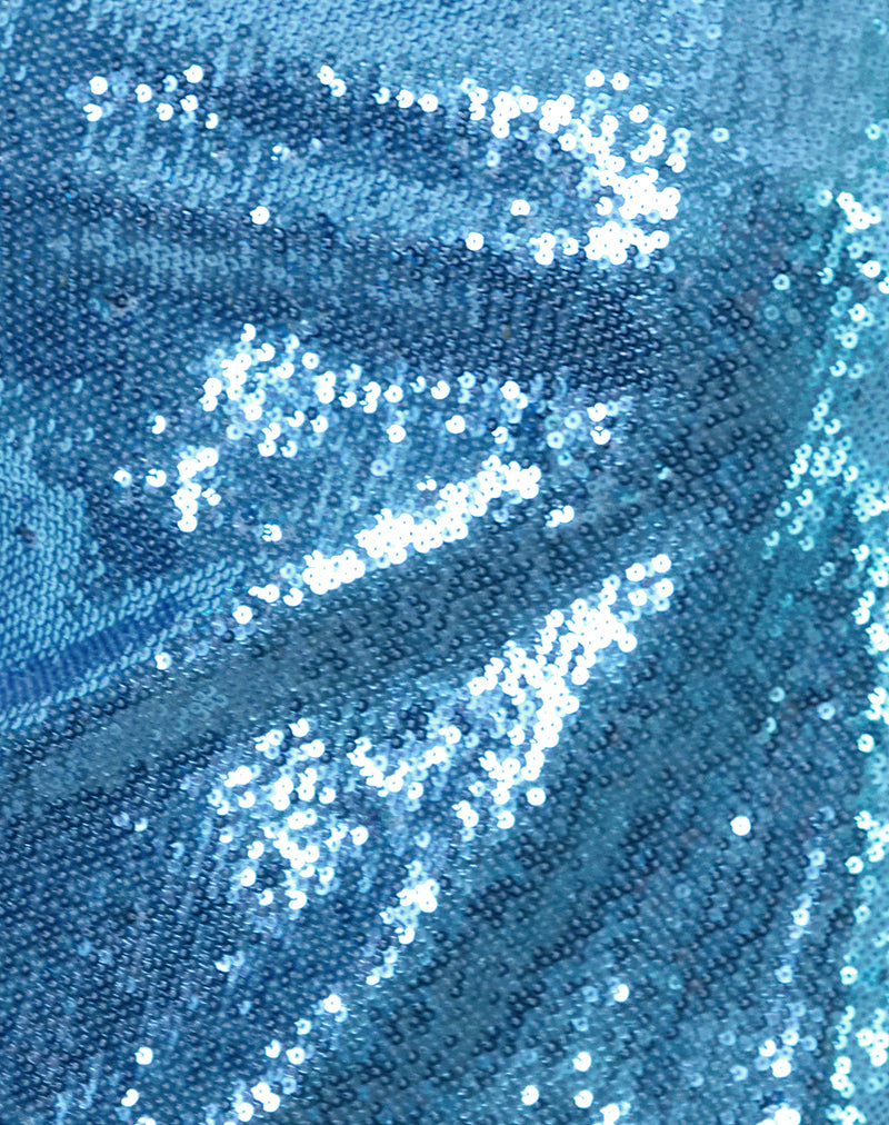 Kosile Cami Top in Sequin Blue-Nico Sky