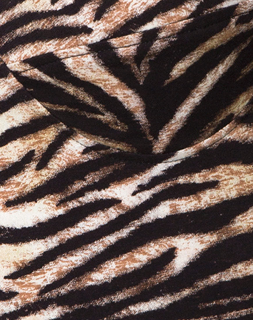 Lanti Bodice in Tiger-Nico Sky