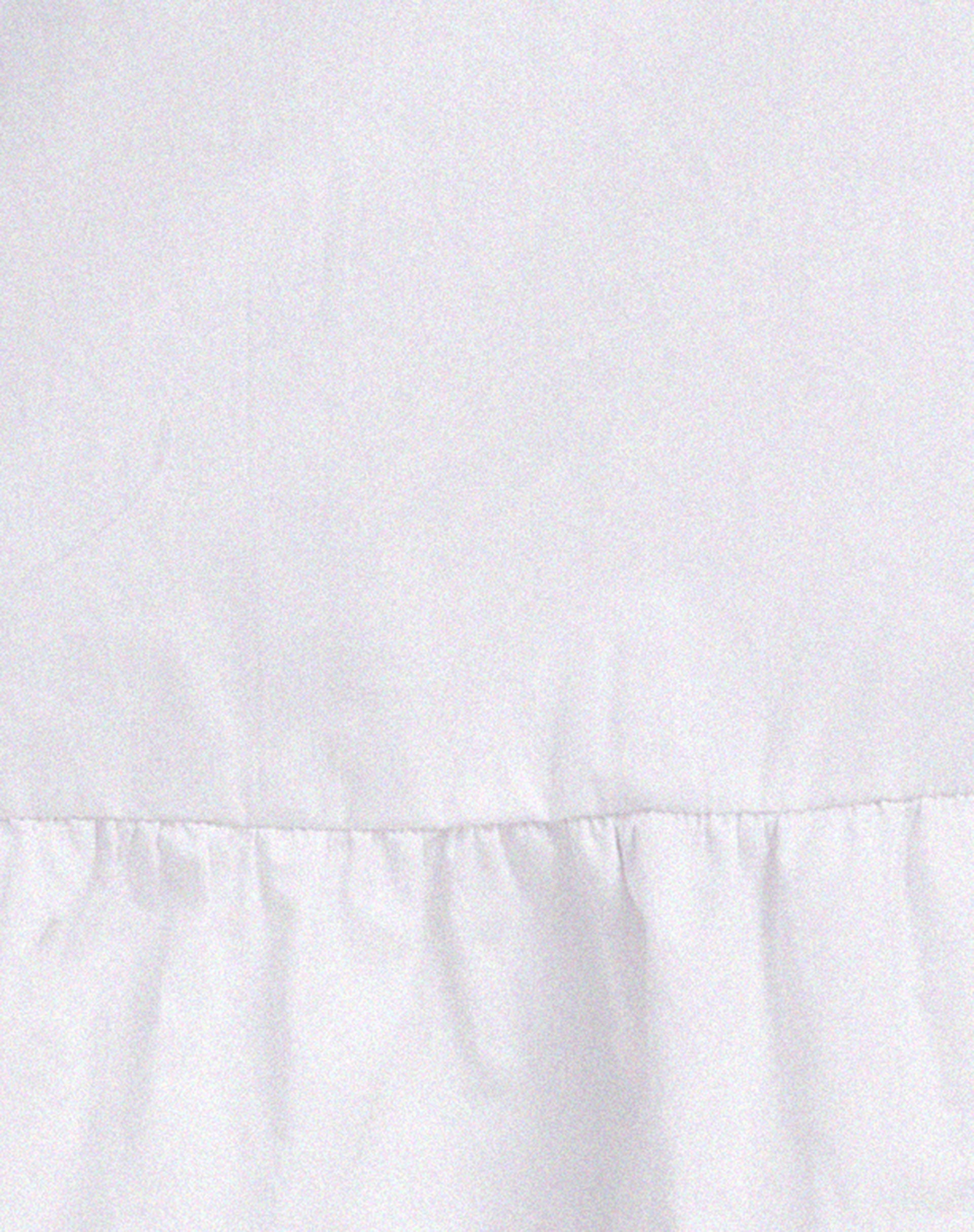 Lennox Midi Dress in Poplin White-Nico Sky