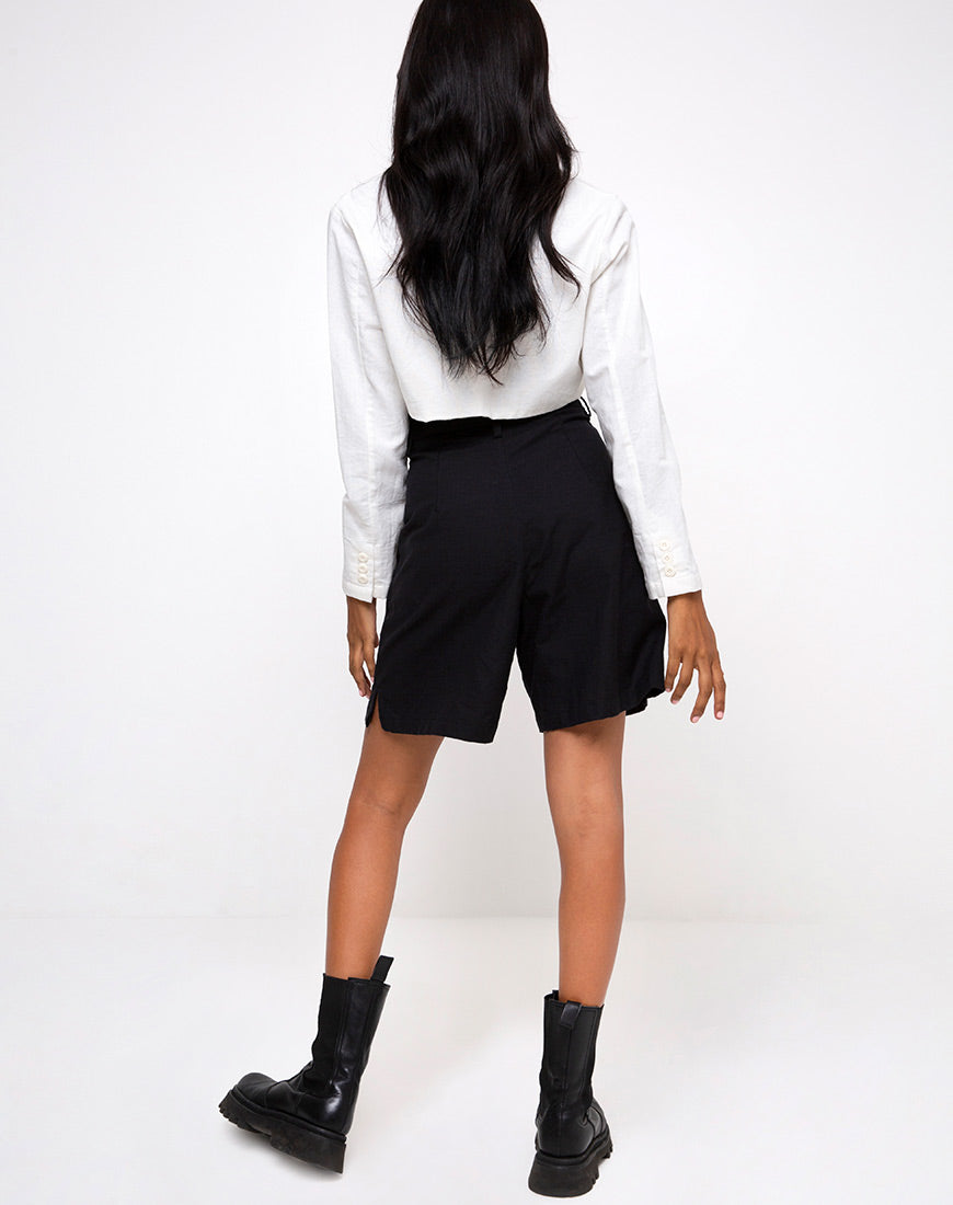 Lexta Short in Black-Nico Sky