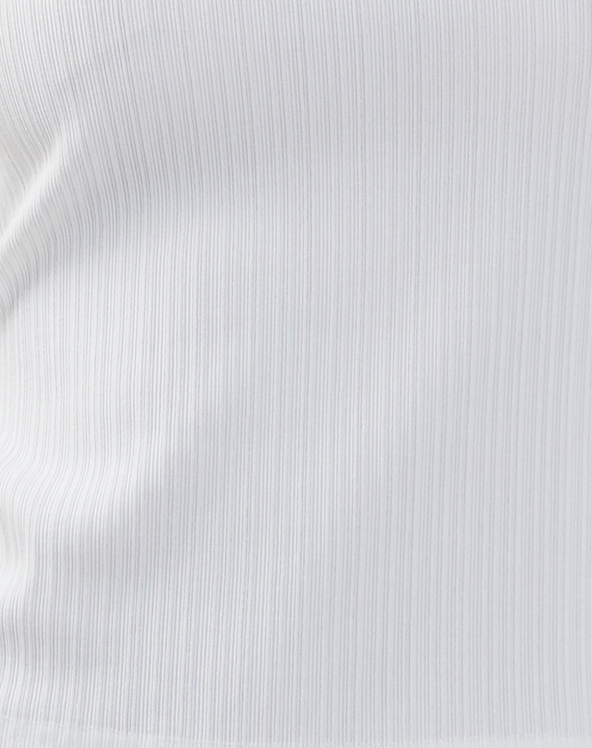 Lorde Ribbed Vest Top in Ivory-Nico Sky