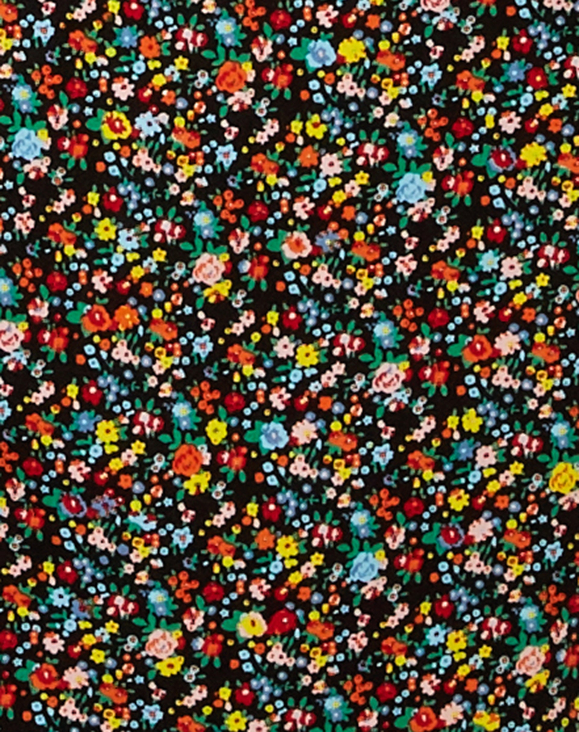 Lotie Midi Dress in Kenny Floral-Nico Sky