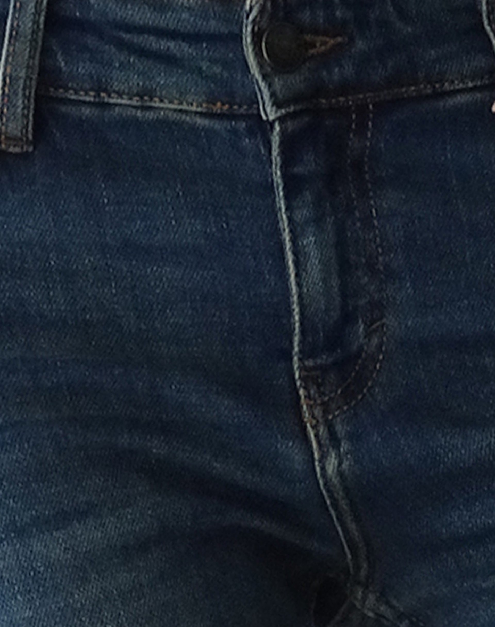 Low Rise Bootleg Jeans in Mid Vintage Blue-Nico Sky