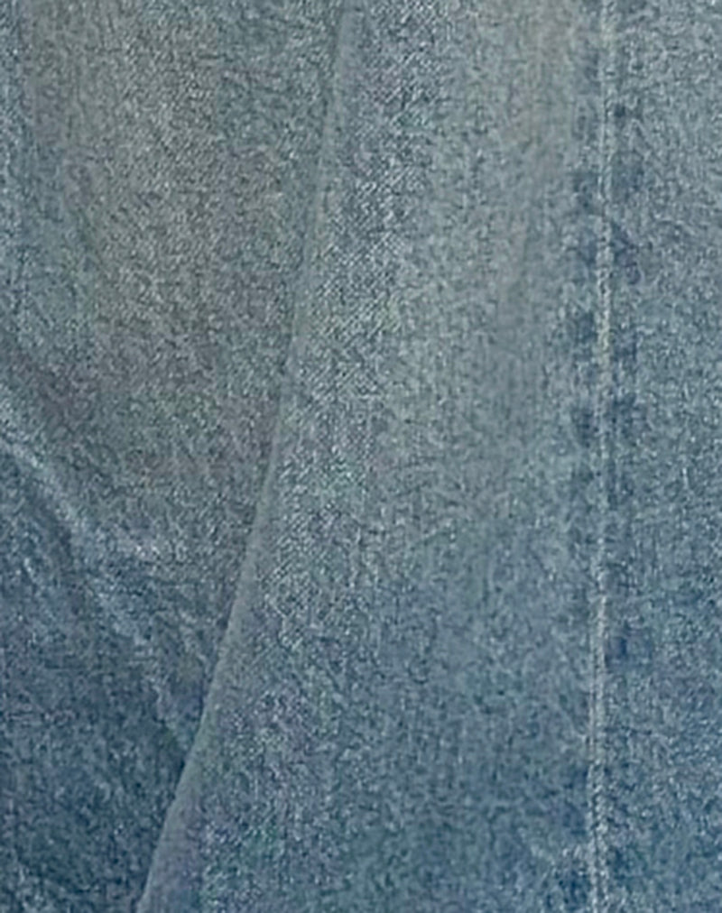 Low Rise Parallel Jeans in Vintage Bleach-Nico Sky