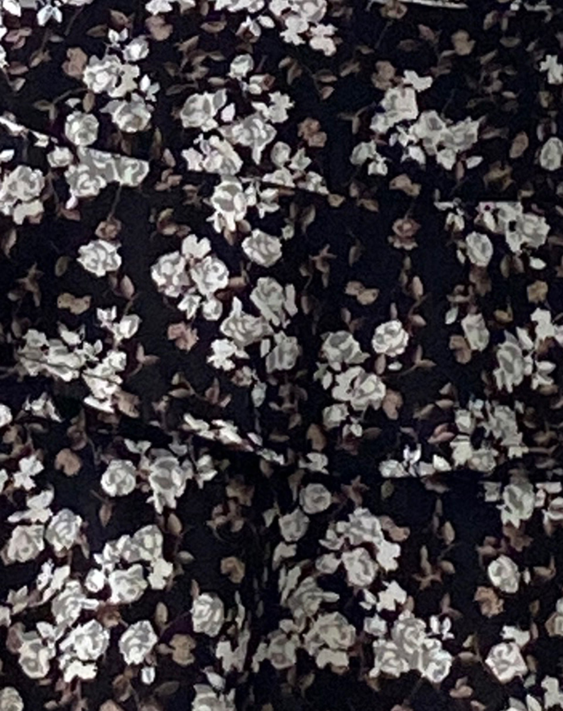 Lowisa Tiered Mini Skirt in Dark Wild Flower-Nico Sky