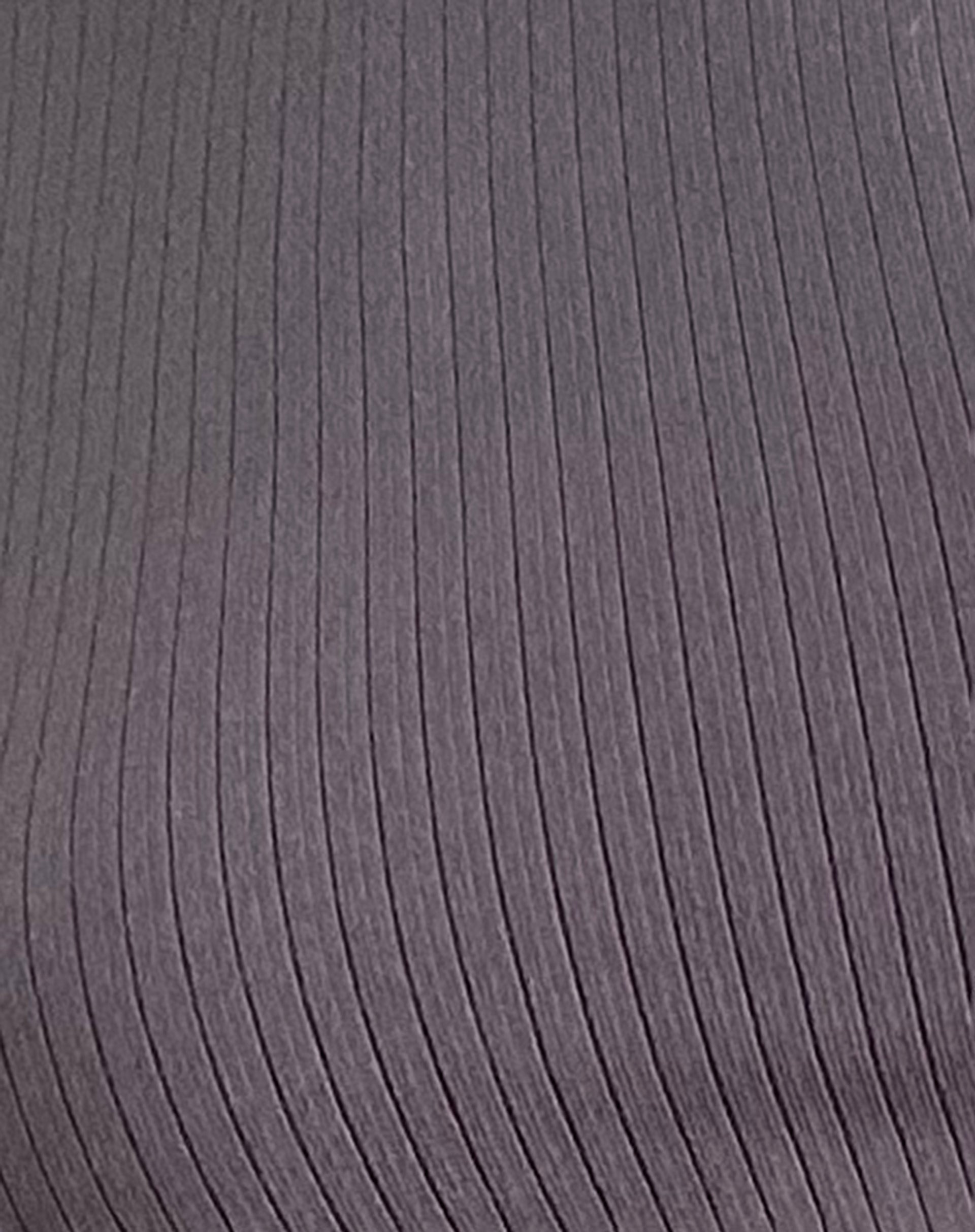 Mabel High Neck Long Sleeve Top in Rib Black Forest-Nico Sky