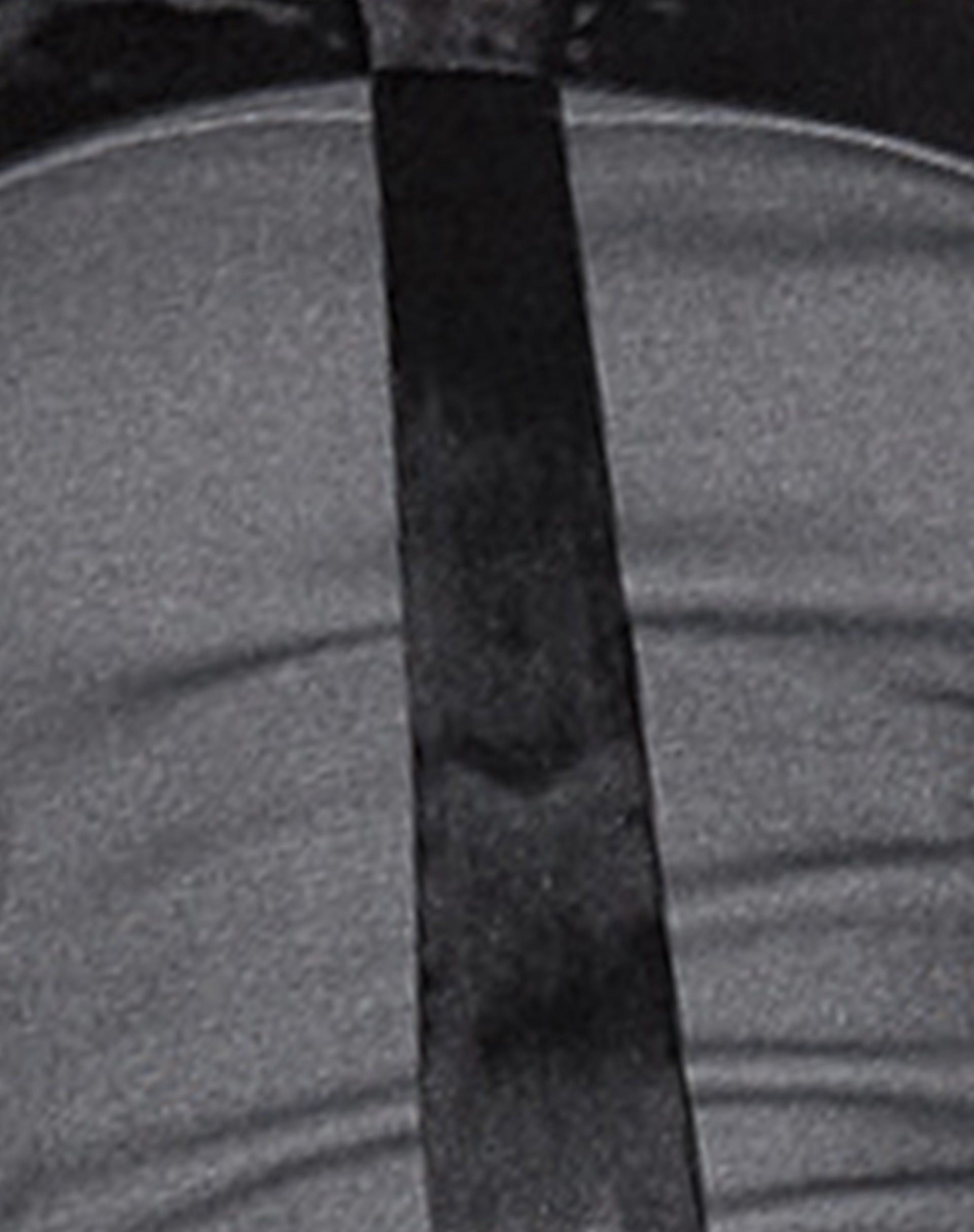 Mabilis Bandeau Top in Satin Neck Tie Grey-Nico Sky