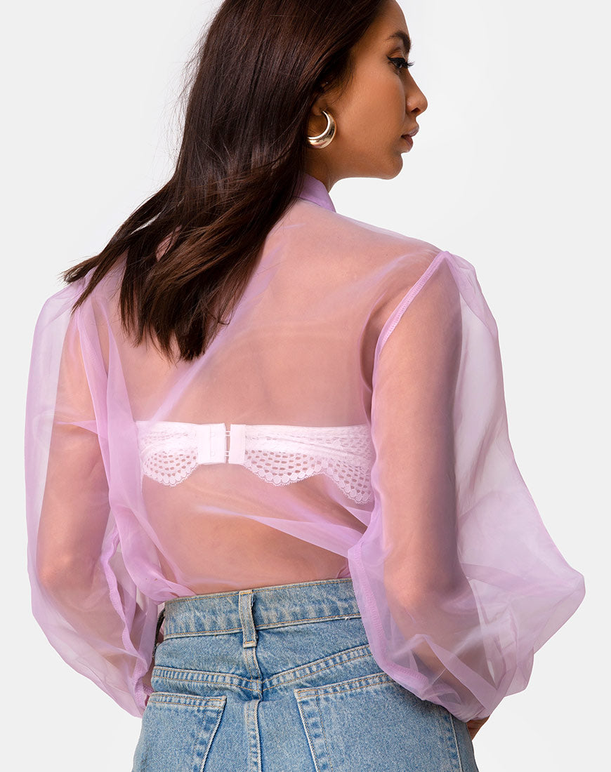 Makiza Top in Lilac-Nico Sky