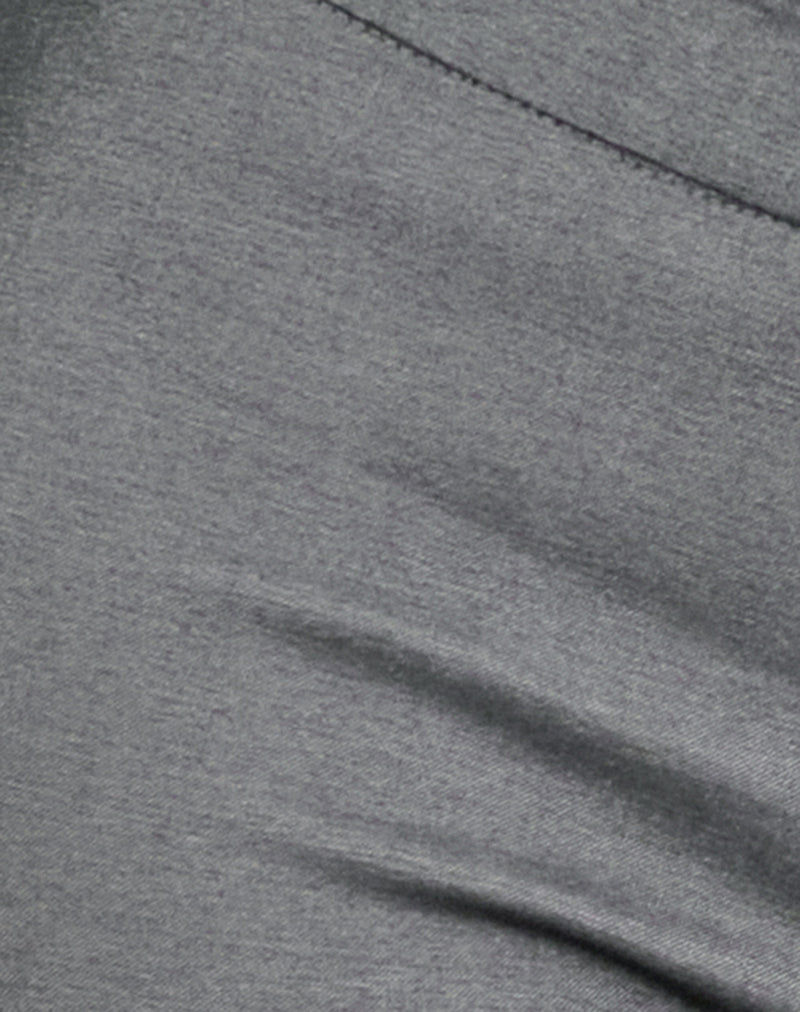 Malvinas Flared Trouser in Grey Tailoring-Nico Sky