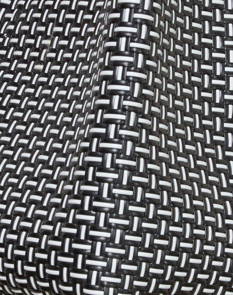 Market Bag in Black-Nico Sky