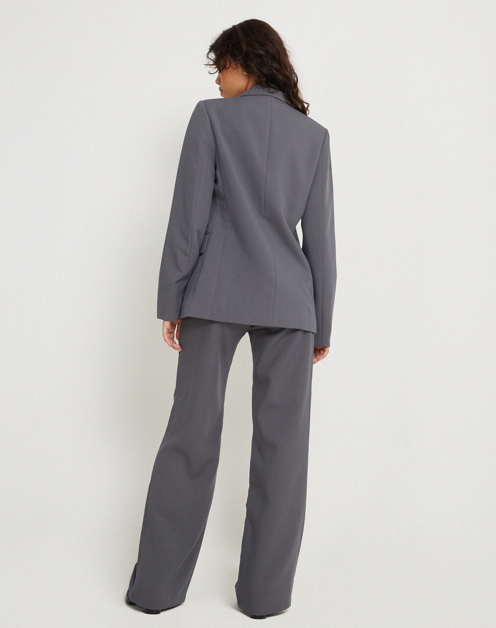Mason Blazer in Slate Grey-Nico Sky