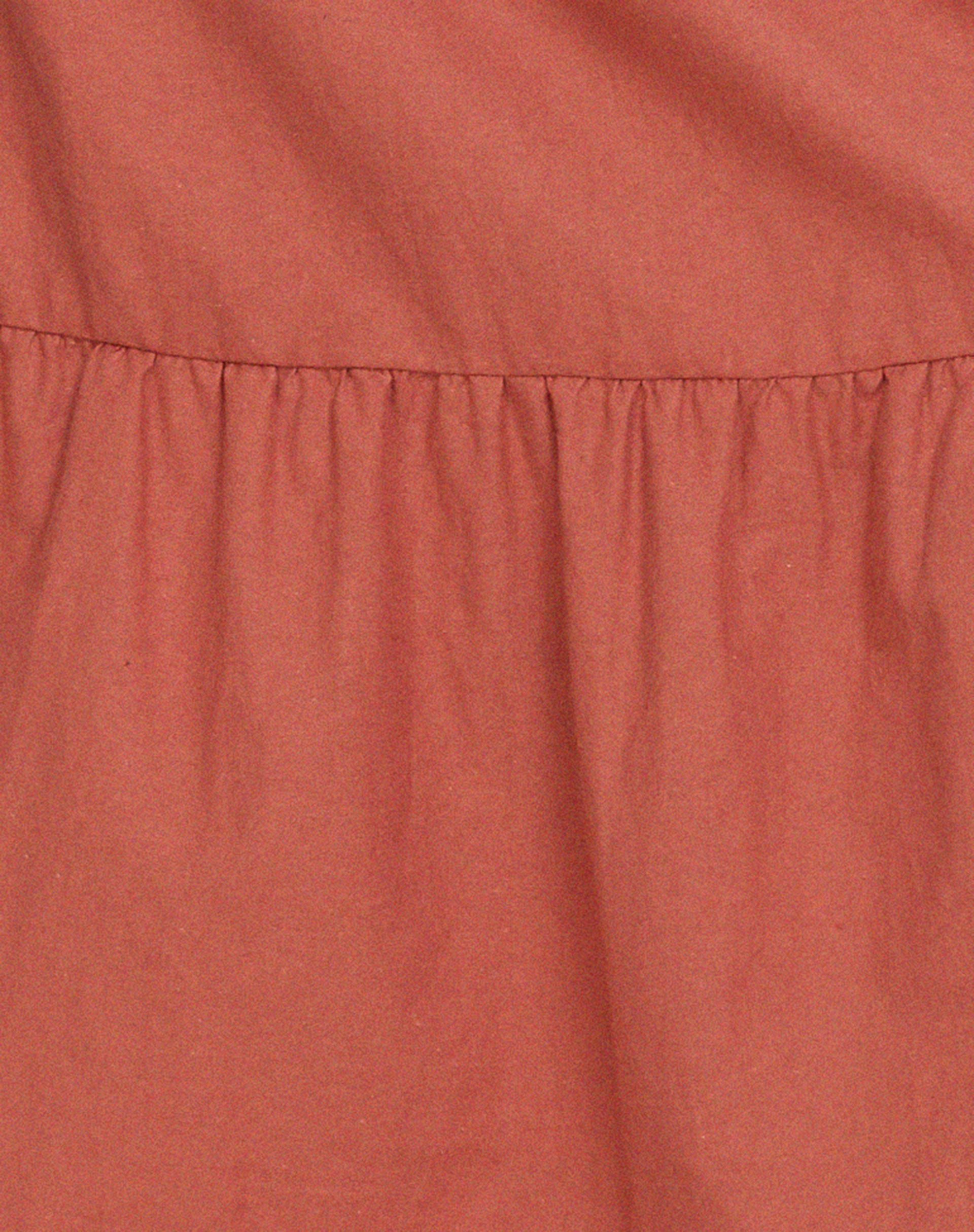 Midaxi Skirt in Cedar Wood-Nico Sky
