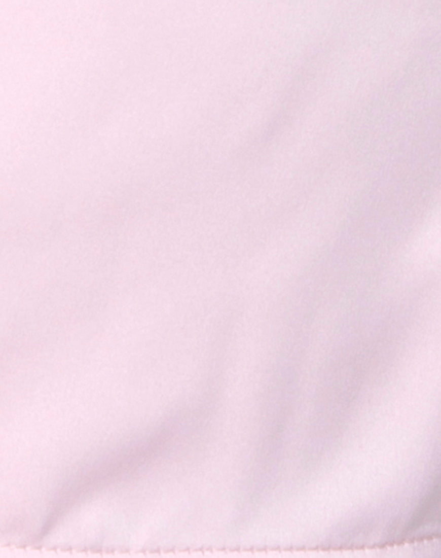 Mosley Cami Top in Satin Blush-Nico Sky