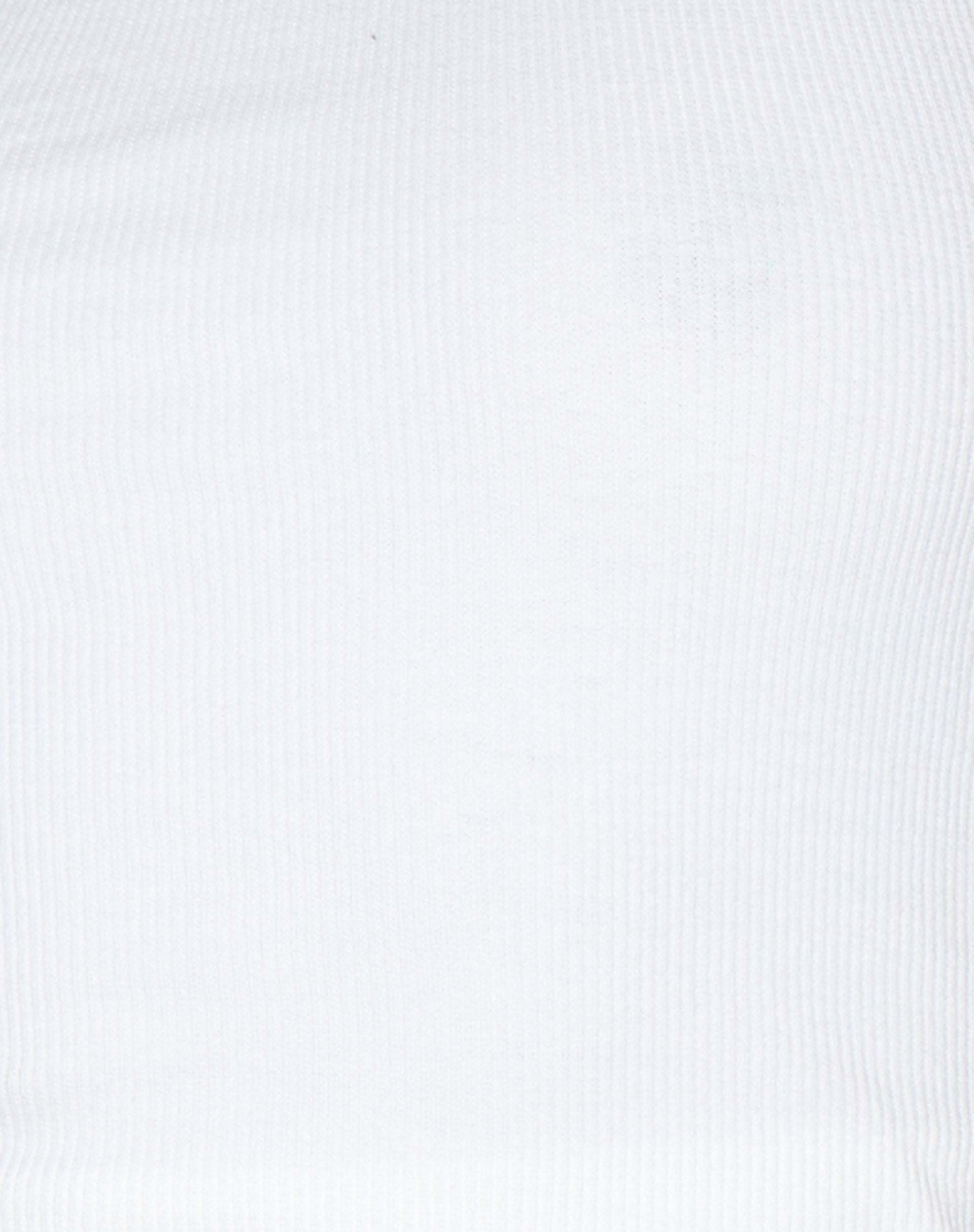 Rave Vest Top in Rib White-Nico Sky