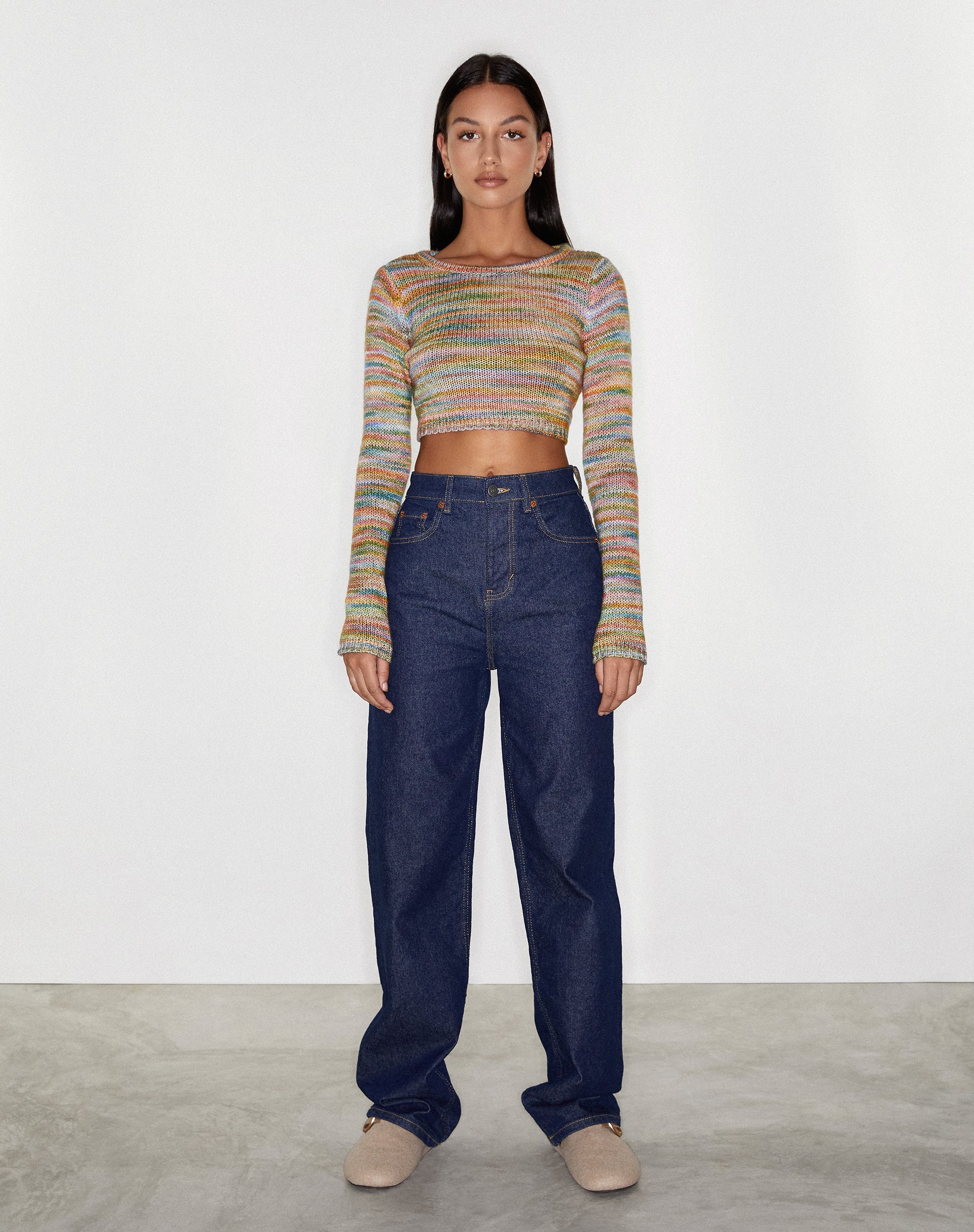 Parallel Jeans in Rinse Blue Wash-Nico Sky