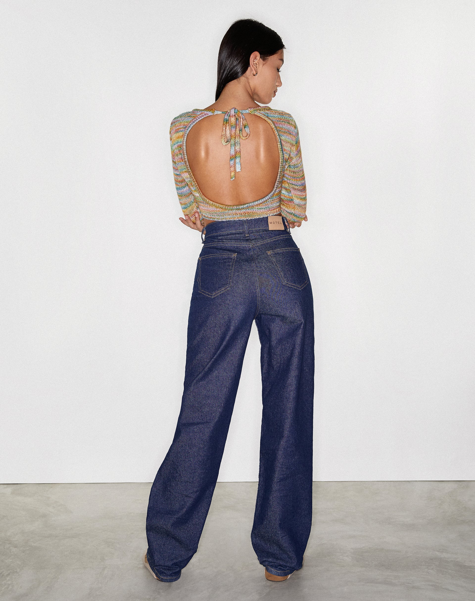 Parallel Jeans in Rinse Blue Wash-Nico Sky