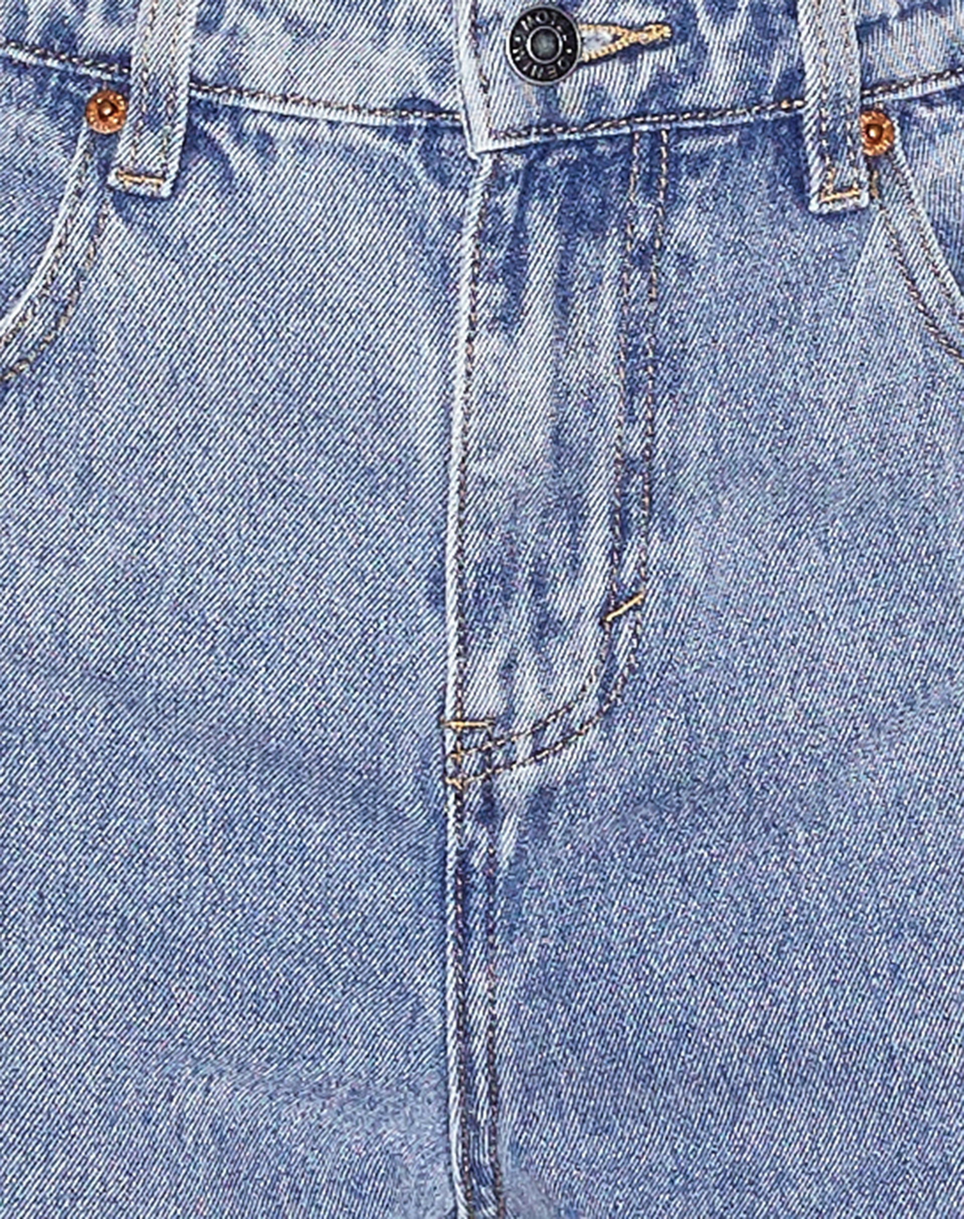 Rips Parallel Jean in Light Wash-Nico Sky