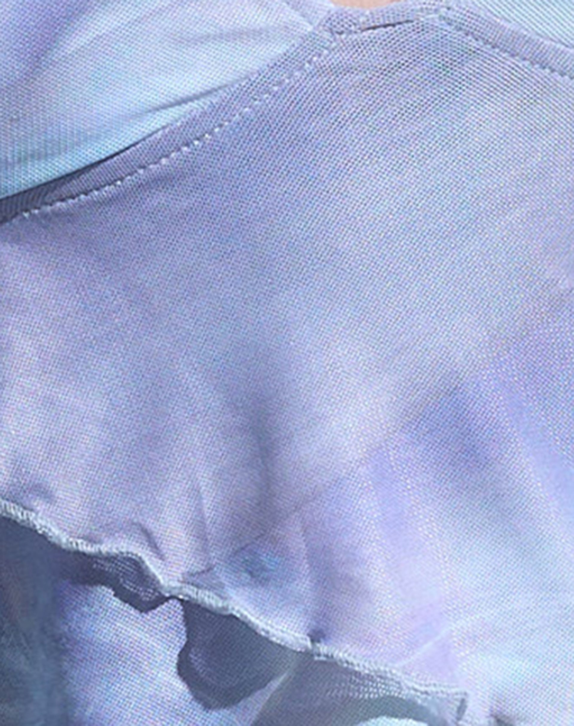 Cojira Mesh Butterfly Top in Printed Pearly Shell-Nico Sky