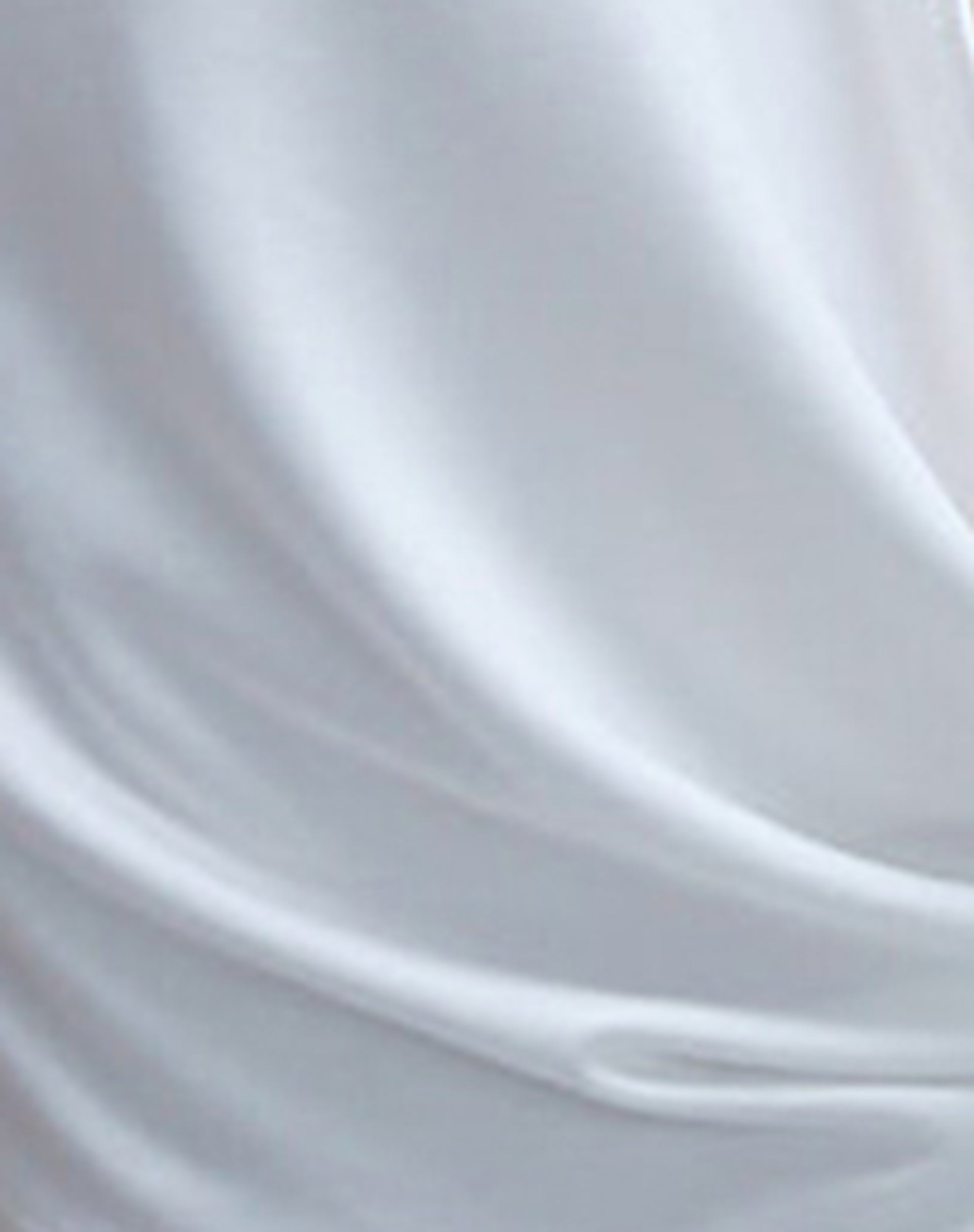 Inda Plunge Top in Jersey Ivory-Nico Sky