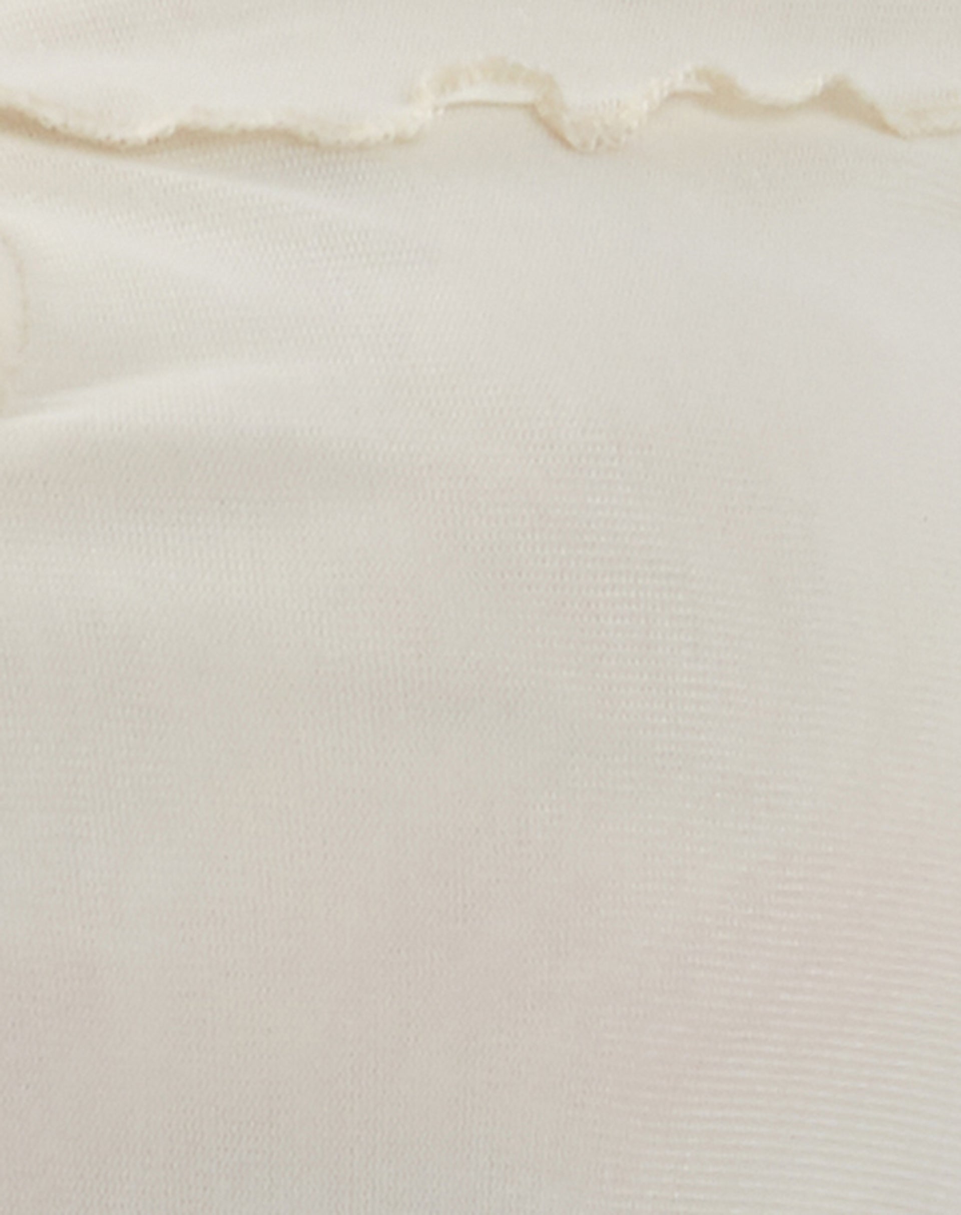 Nabil Bardot Top in Mesh Cream-Nico Sky