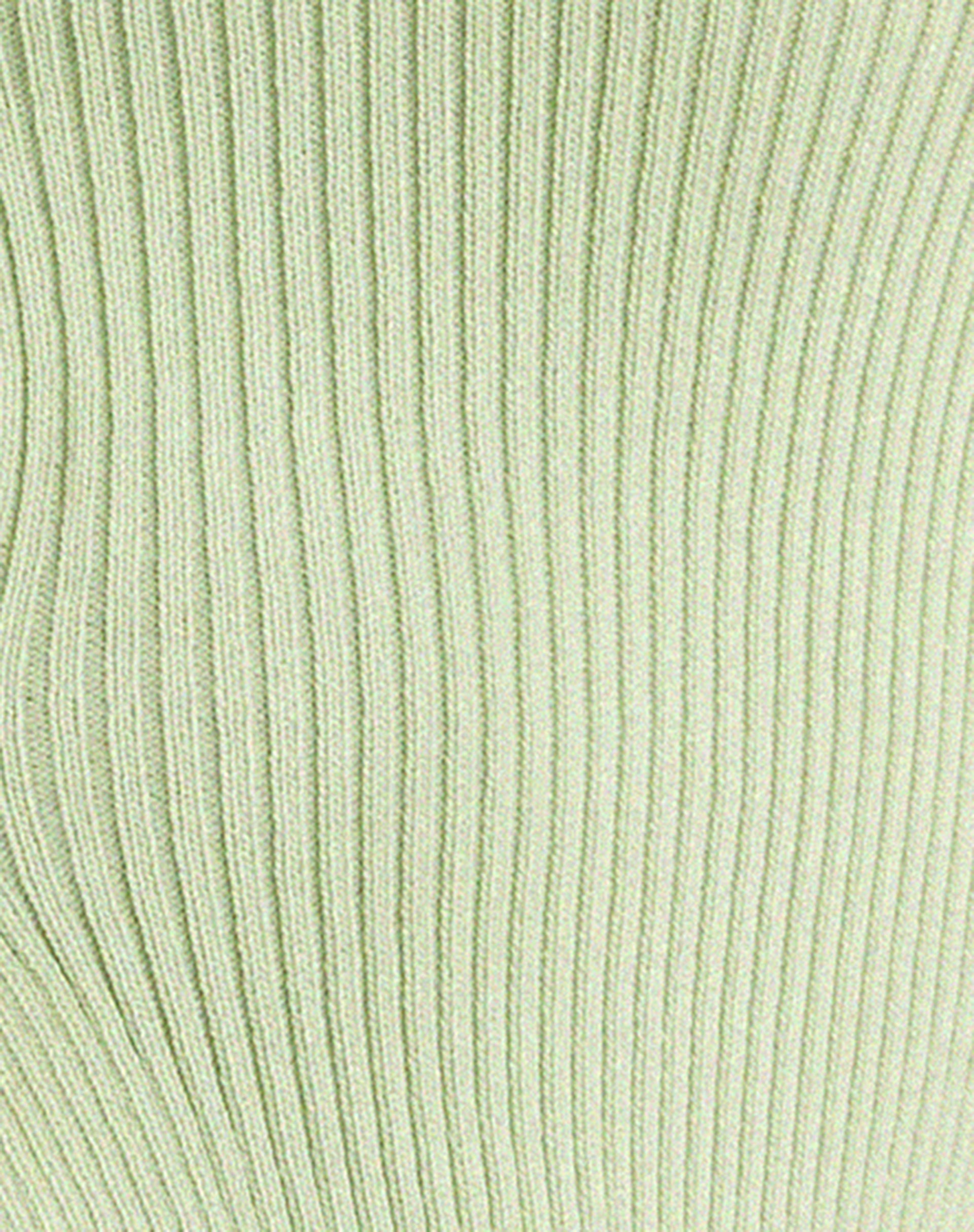 Naini Top in Rib Knit Pastel Lime-Nico Sky