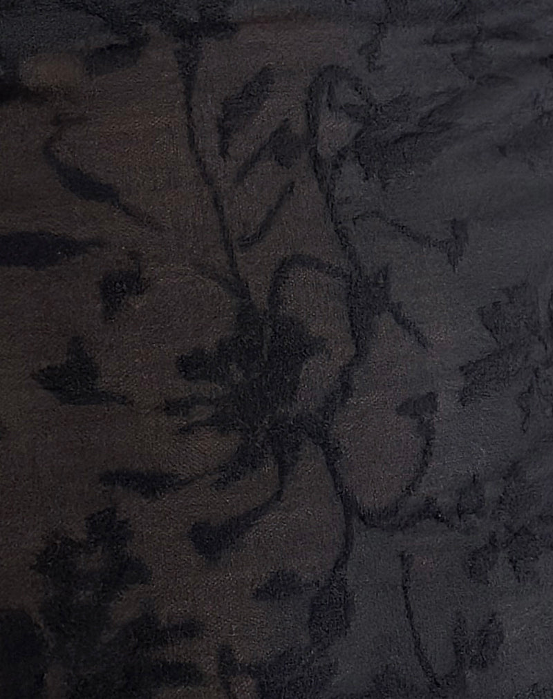 Nova Top in Flower Mesh Black-Nico Sky