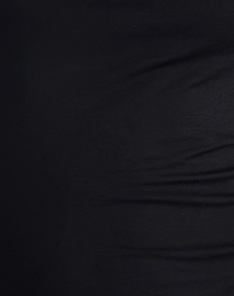 Nova Top in Jersey Black-Nico Sky