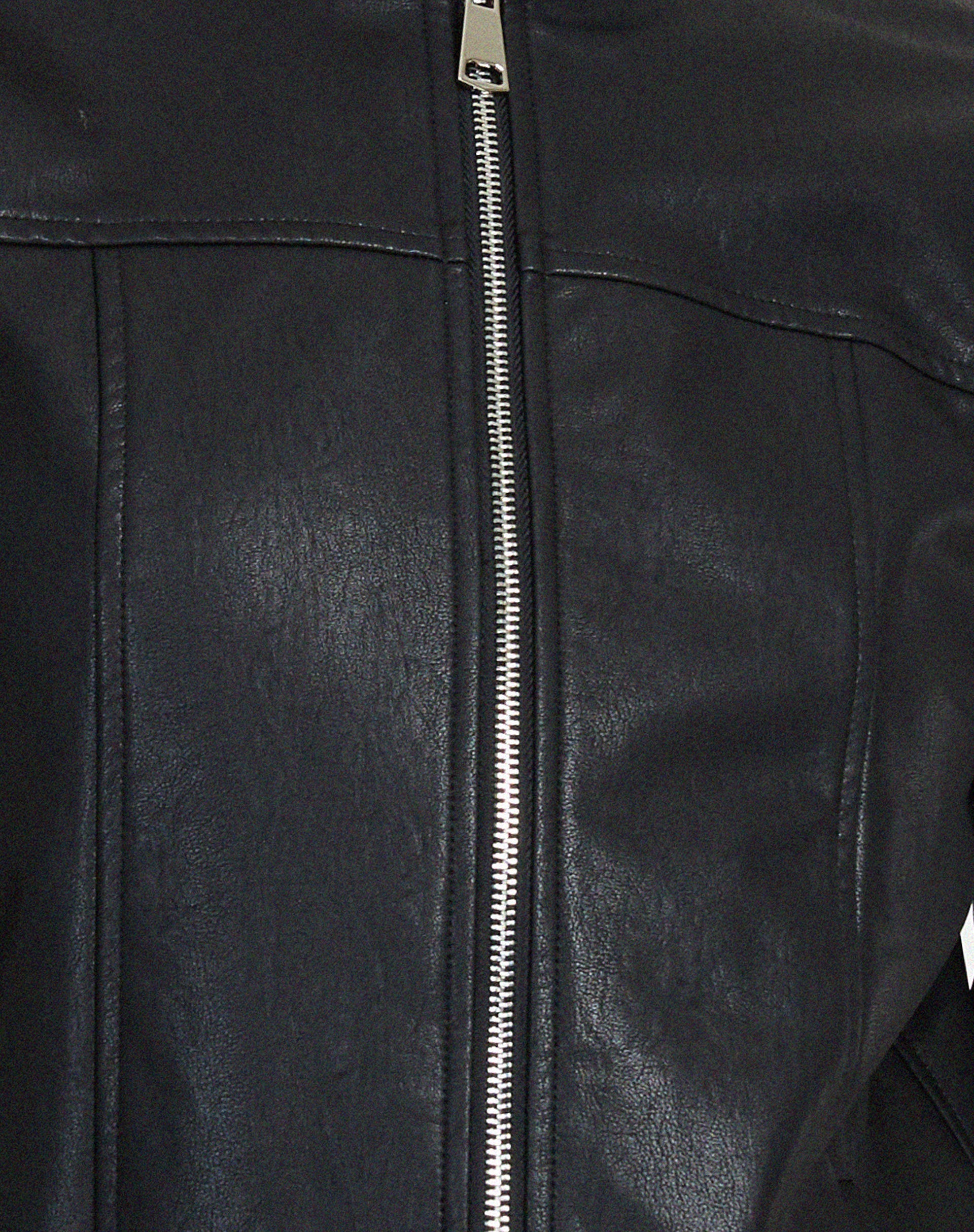 MOTEL X OLIVIA NEILL Olivia Jacket in PU Black-Nico Sky