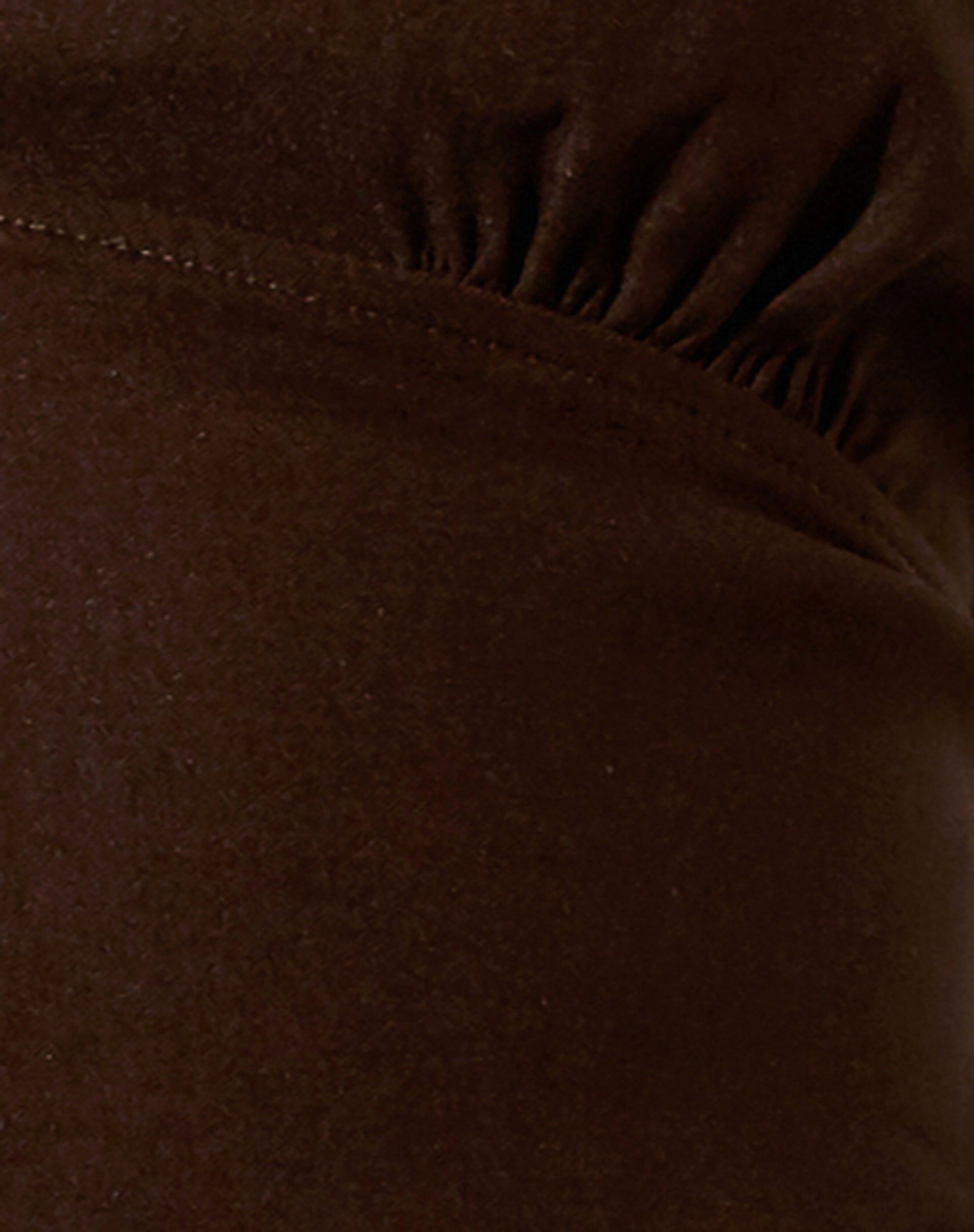 Ombe Crop Top in Tailoring Brown-Nico Sky