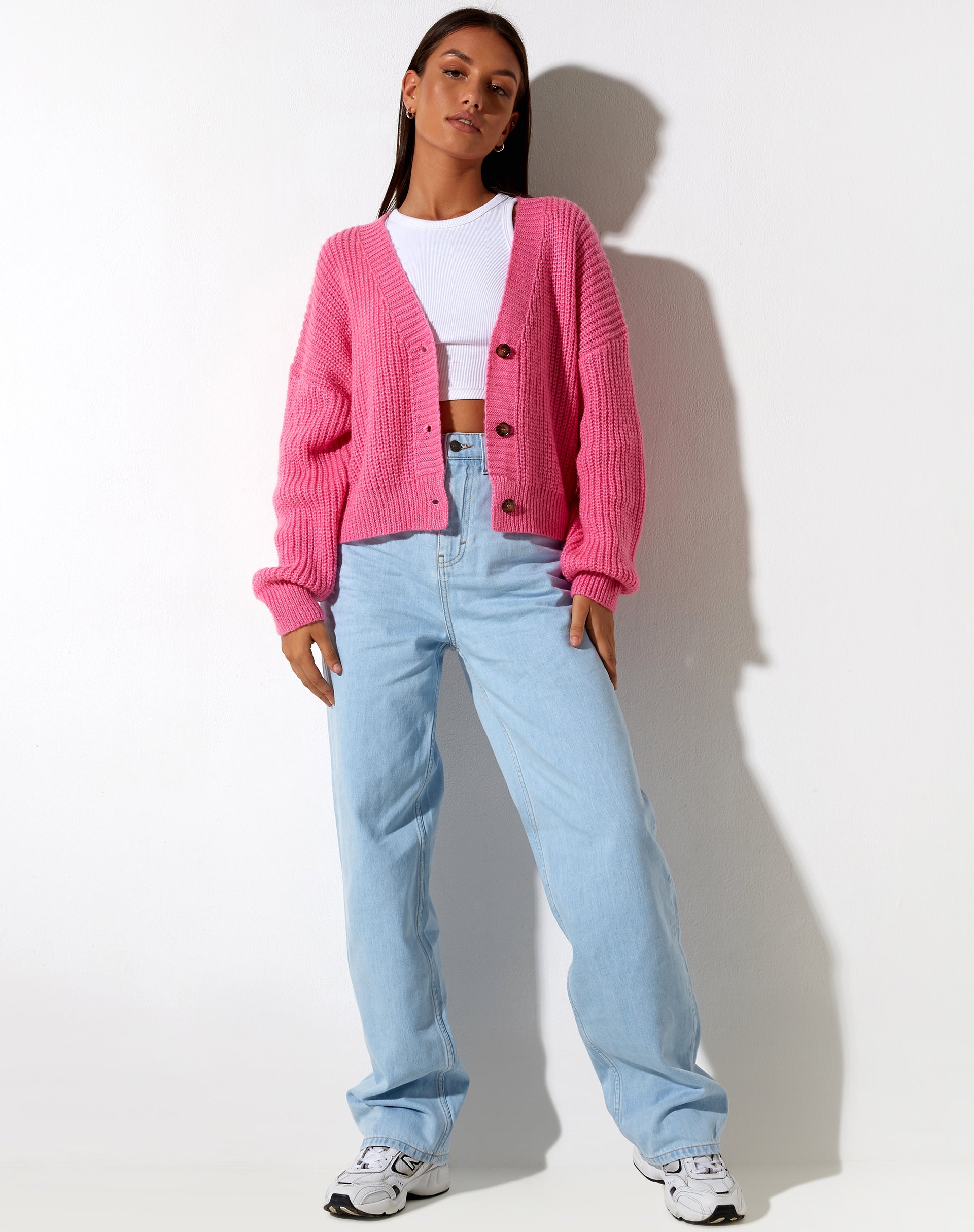 Parallel Jeans in Super Light Wash-Nico Sky