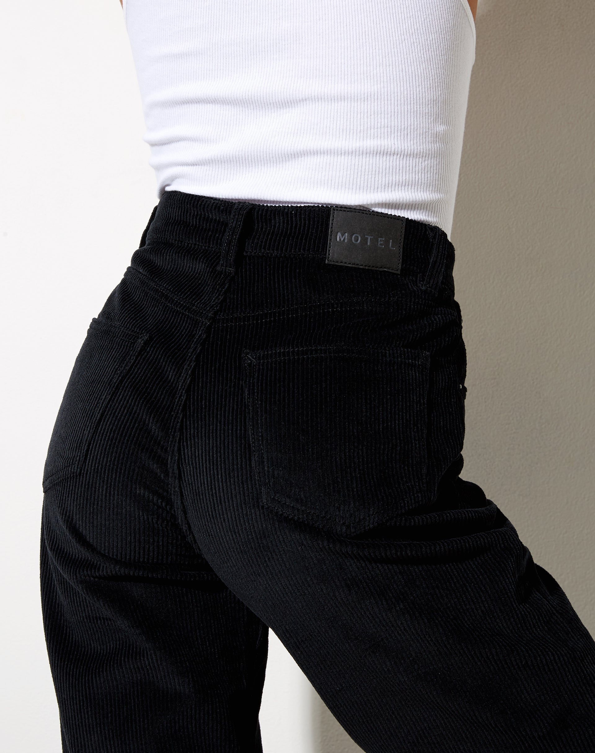 Parallel Jeans in Cord Black-Nico Sky