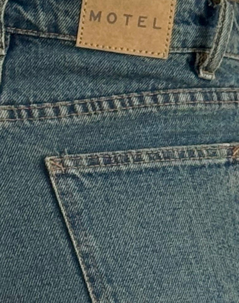 Parallel Jeans in Brown and Blue Acid-Nico Sky