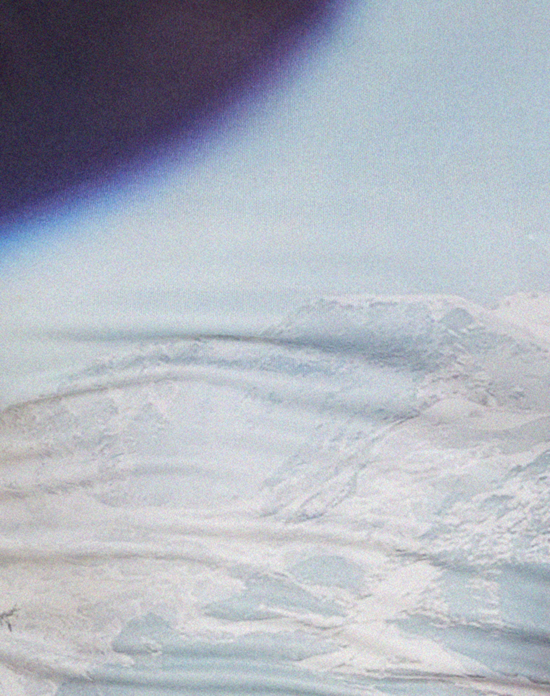 Rambi Vest Crop Top in Abstract Landscape Collage-Nico Sky