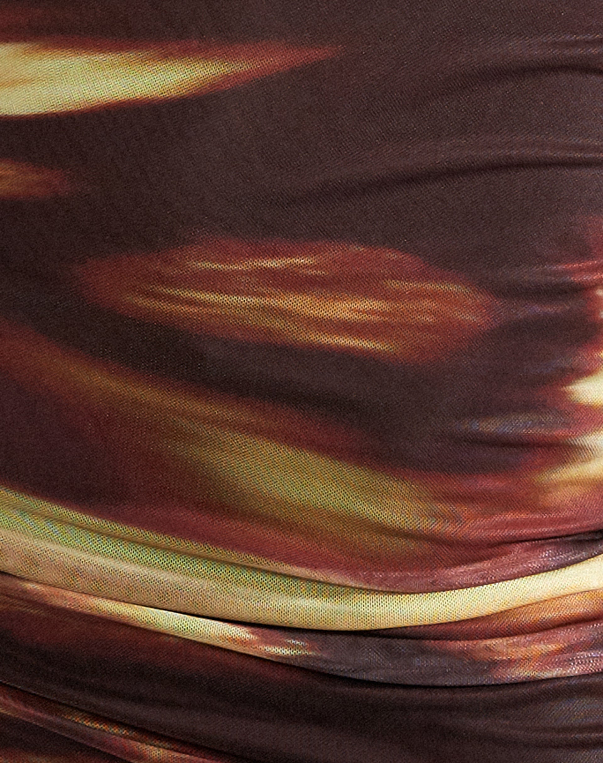 Ranti Bodycon Dress in Bleach Drip-Nico Sky