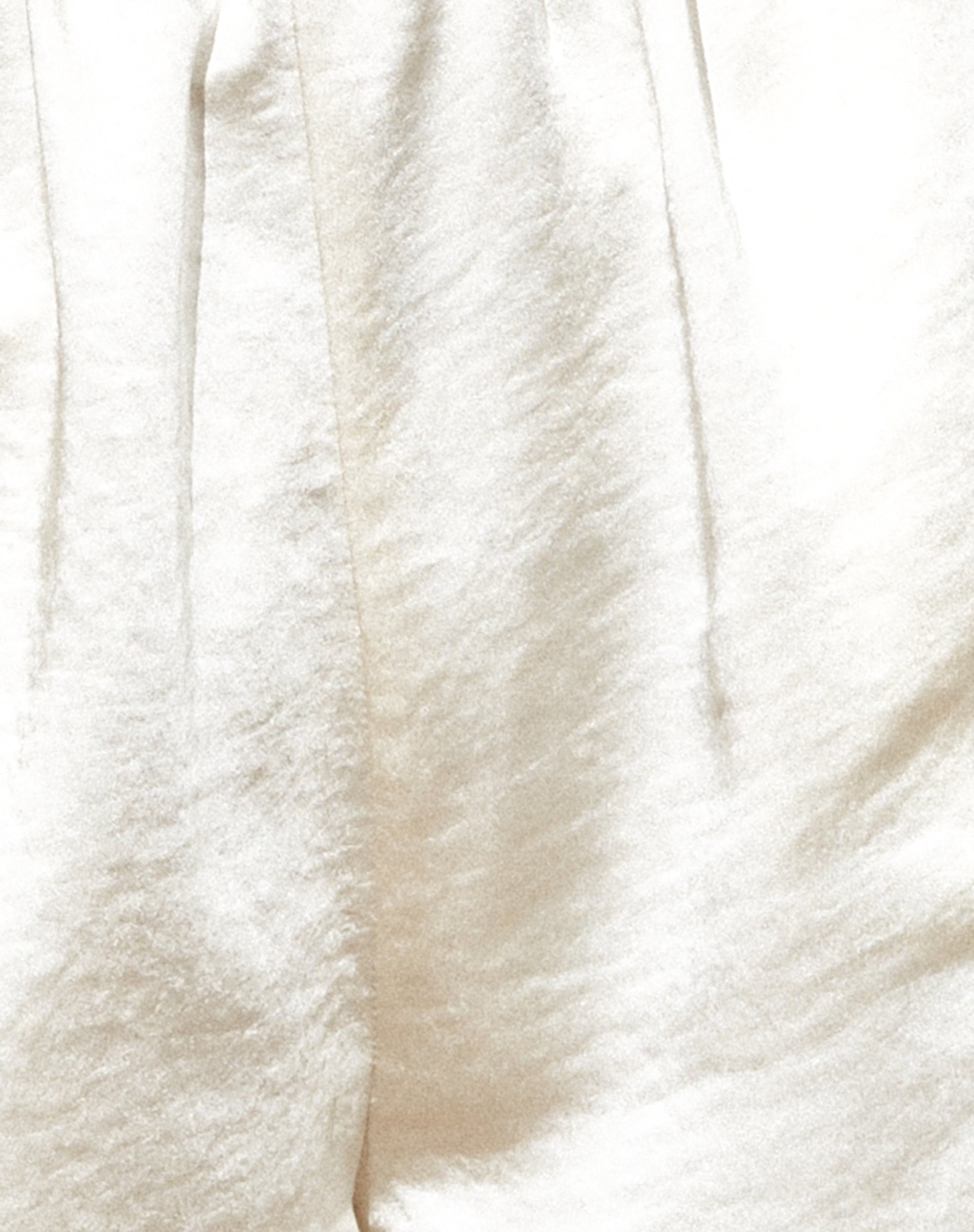 Lala Shorts in Satin Ivory-Nico Sky