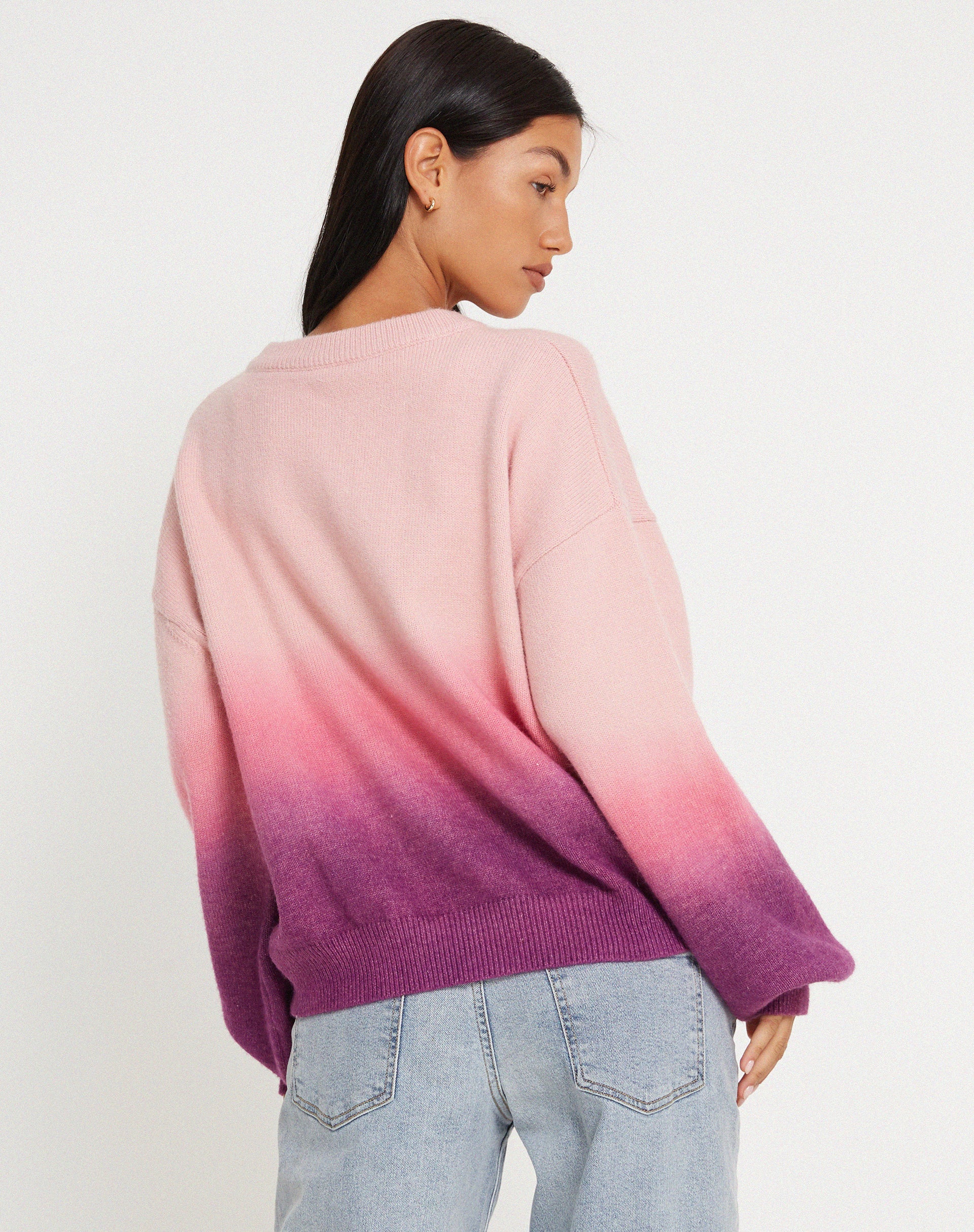 Akari Jumper in Gradient Pink-Nico Sky