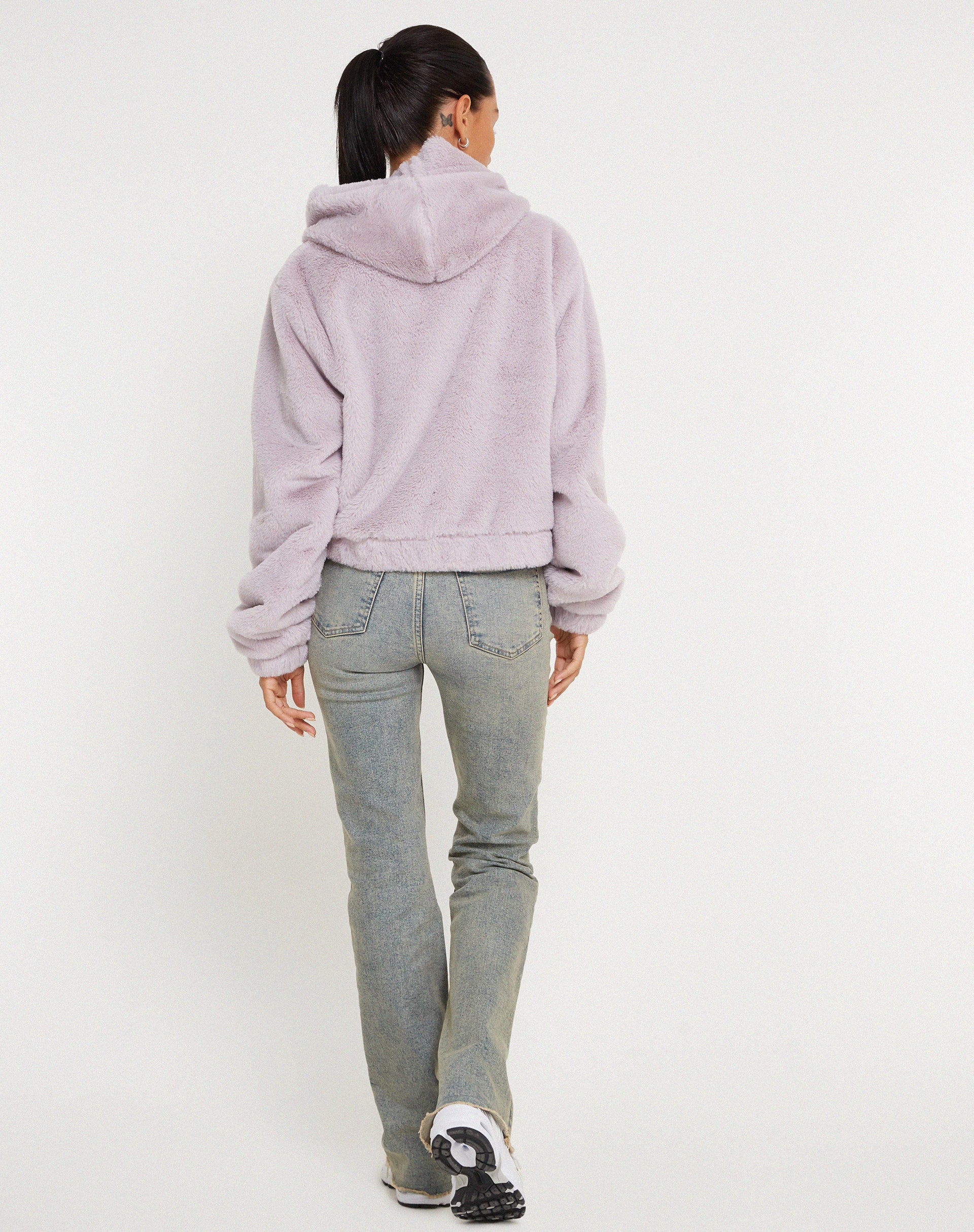 Banowa Zip Up Jacket in Lilac-Nico Sky