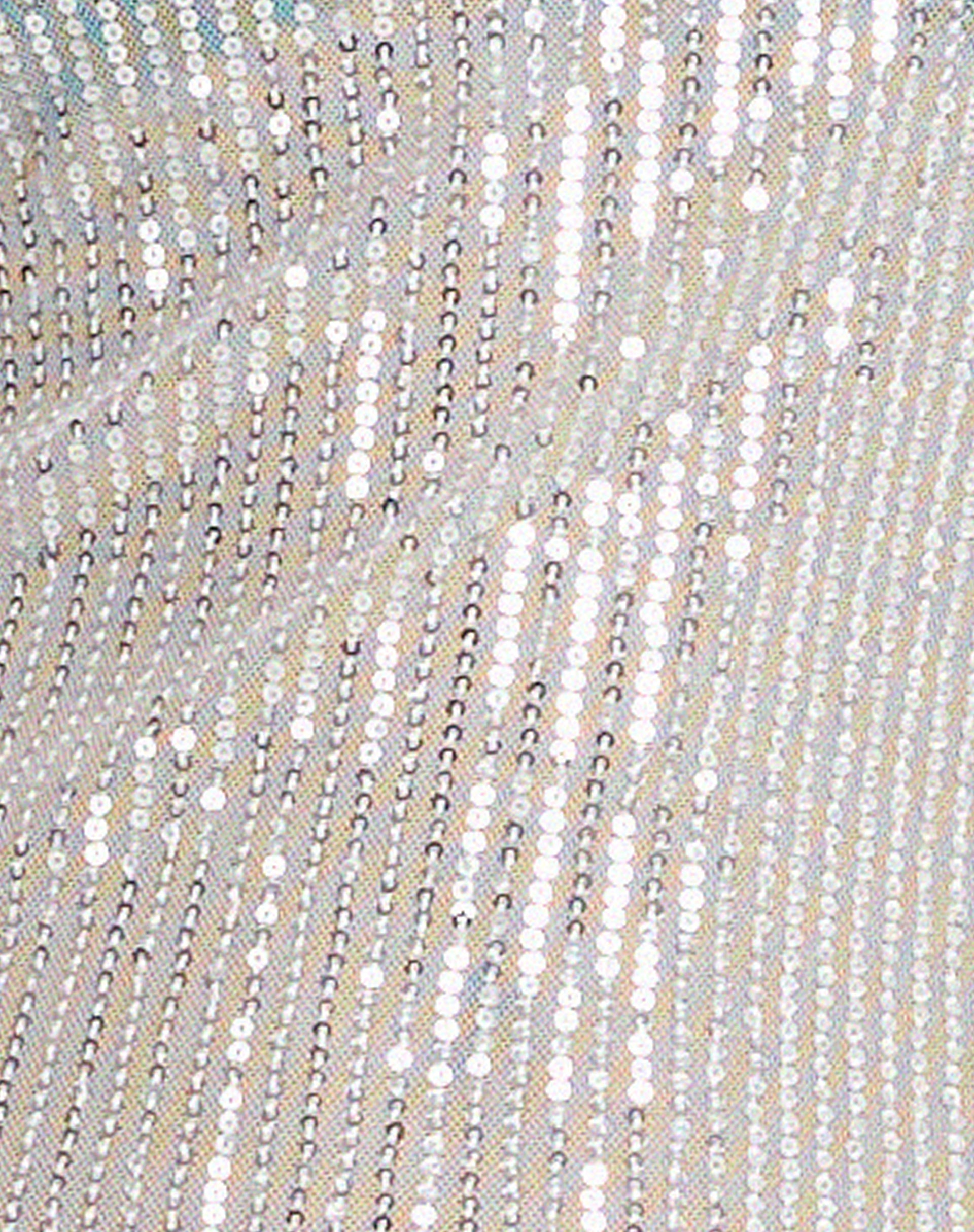 Bidelia Dress in Sequin Silver-Nico Sky