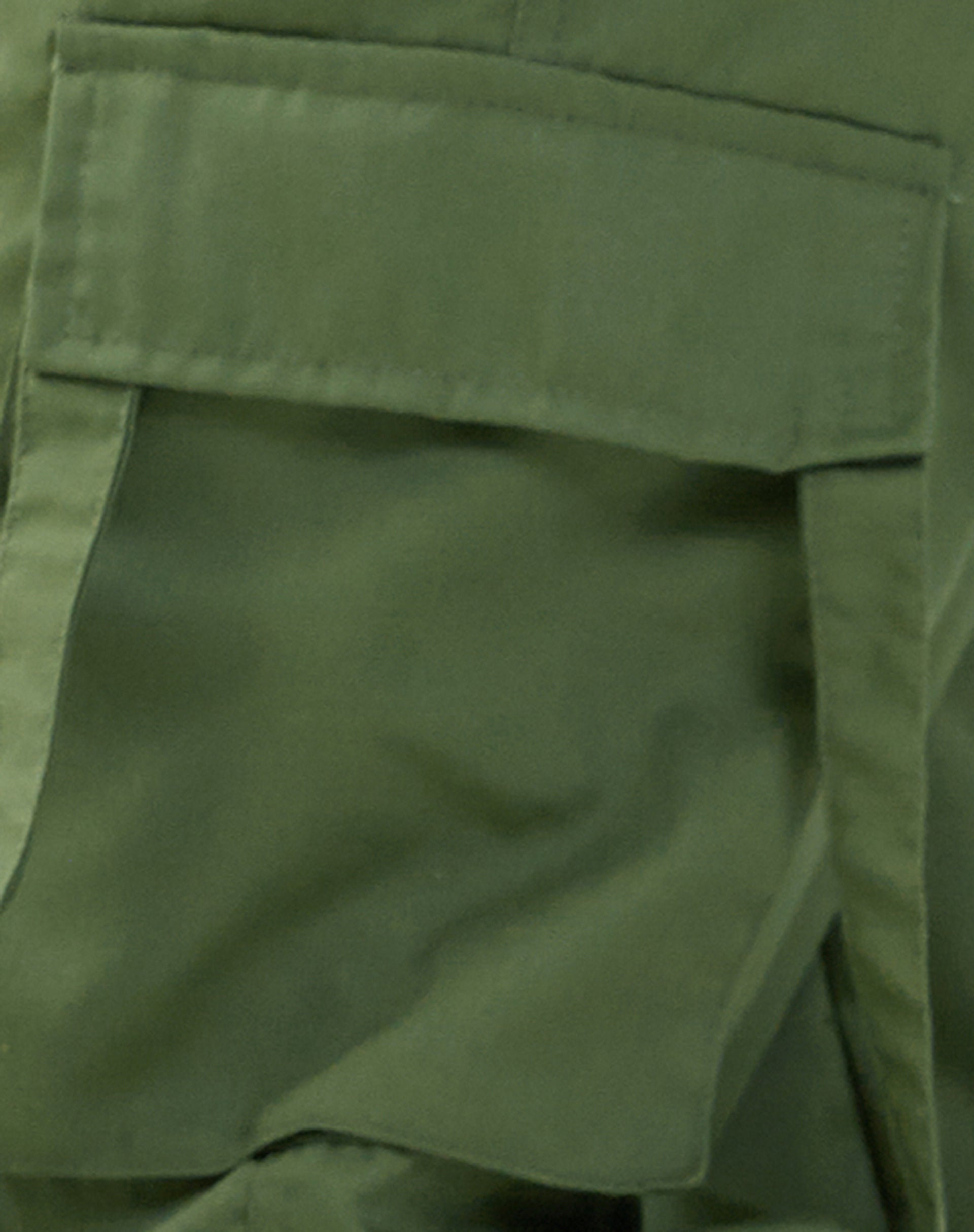 Edgar Wide Leg Cargo Trouser in Military Green-Nico Sky