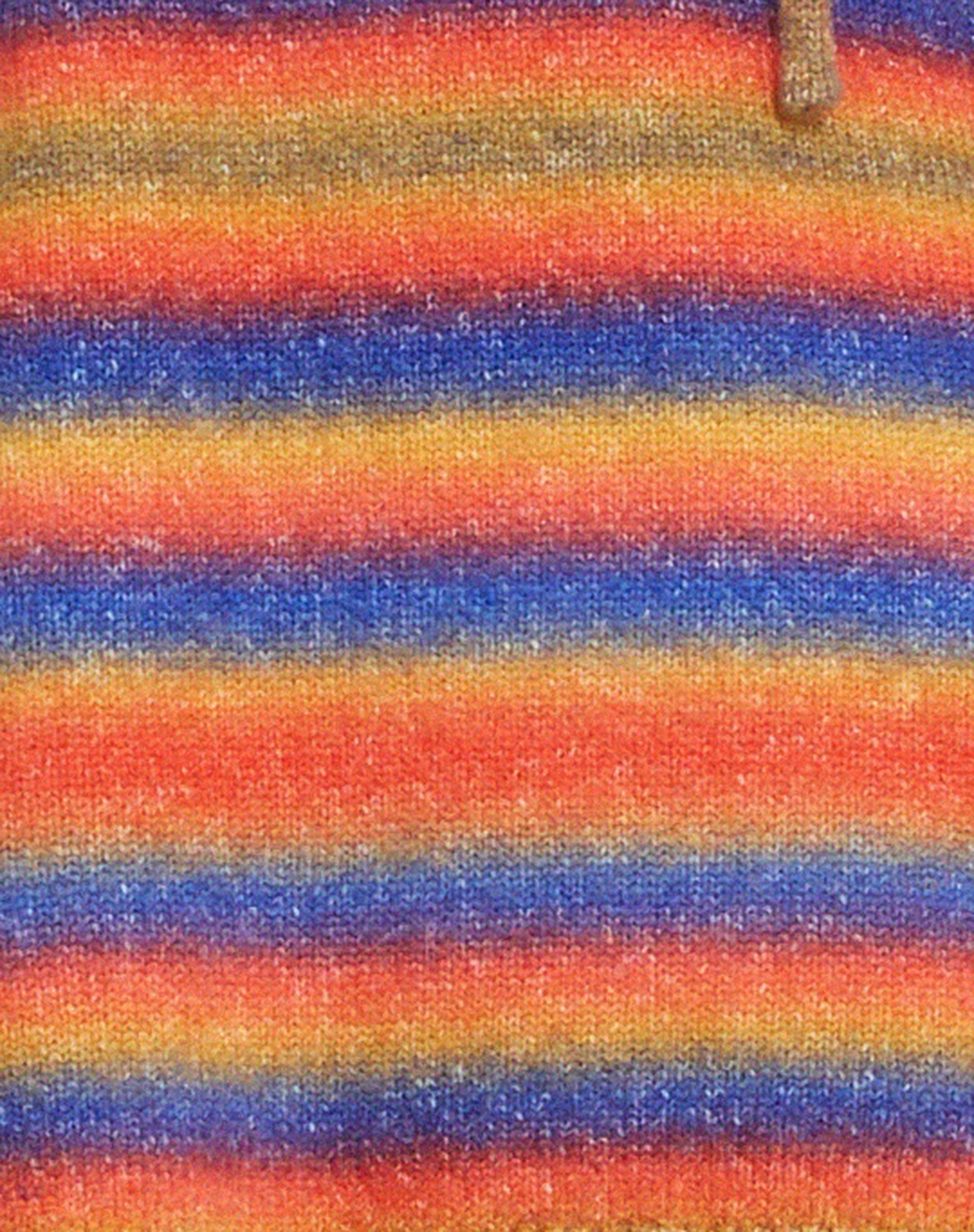 Ehsan Hoodie in Red Mix Stripe-Nico Sky