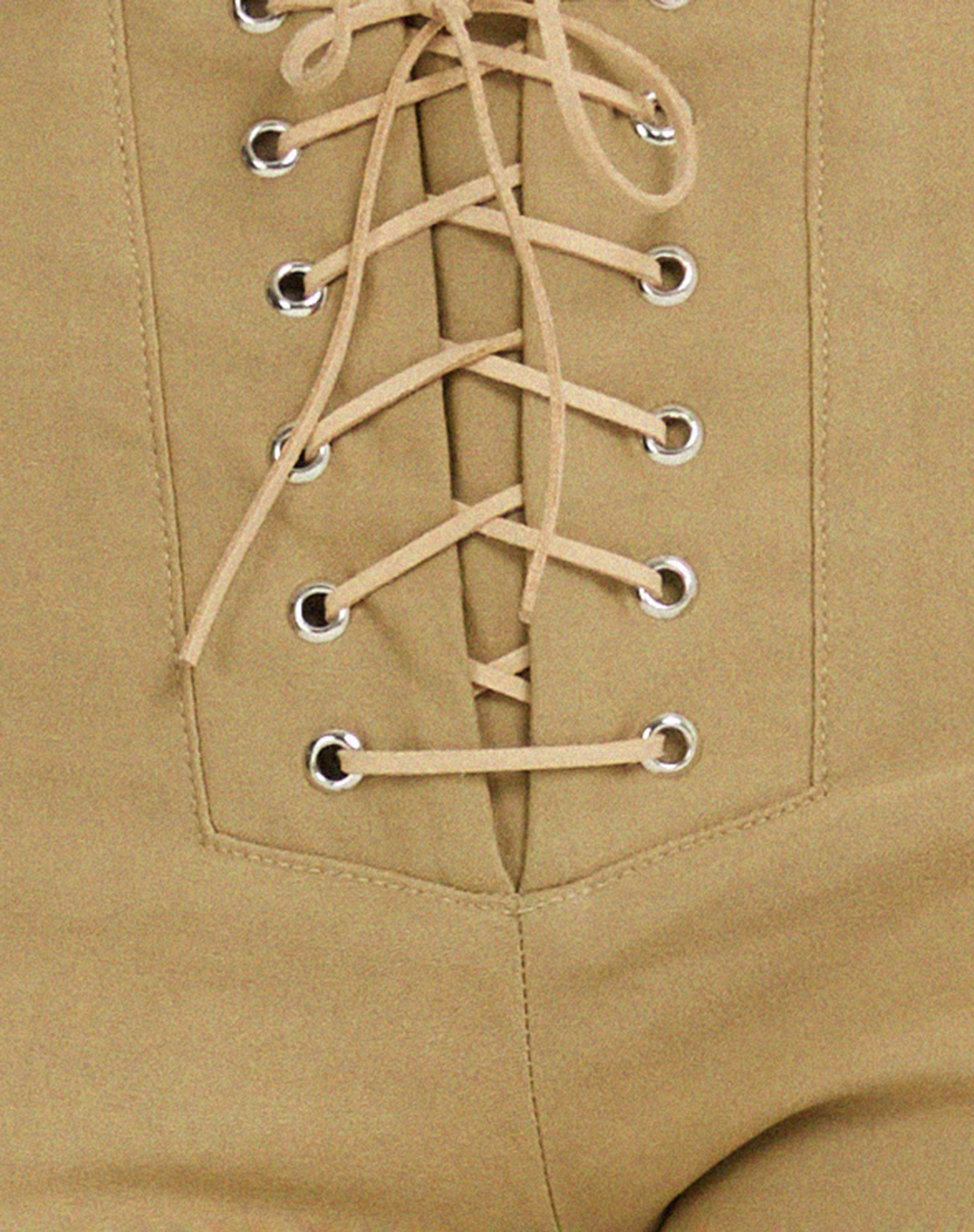 Joyo Flare Trouser in Sand-Nico Sky