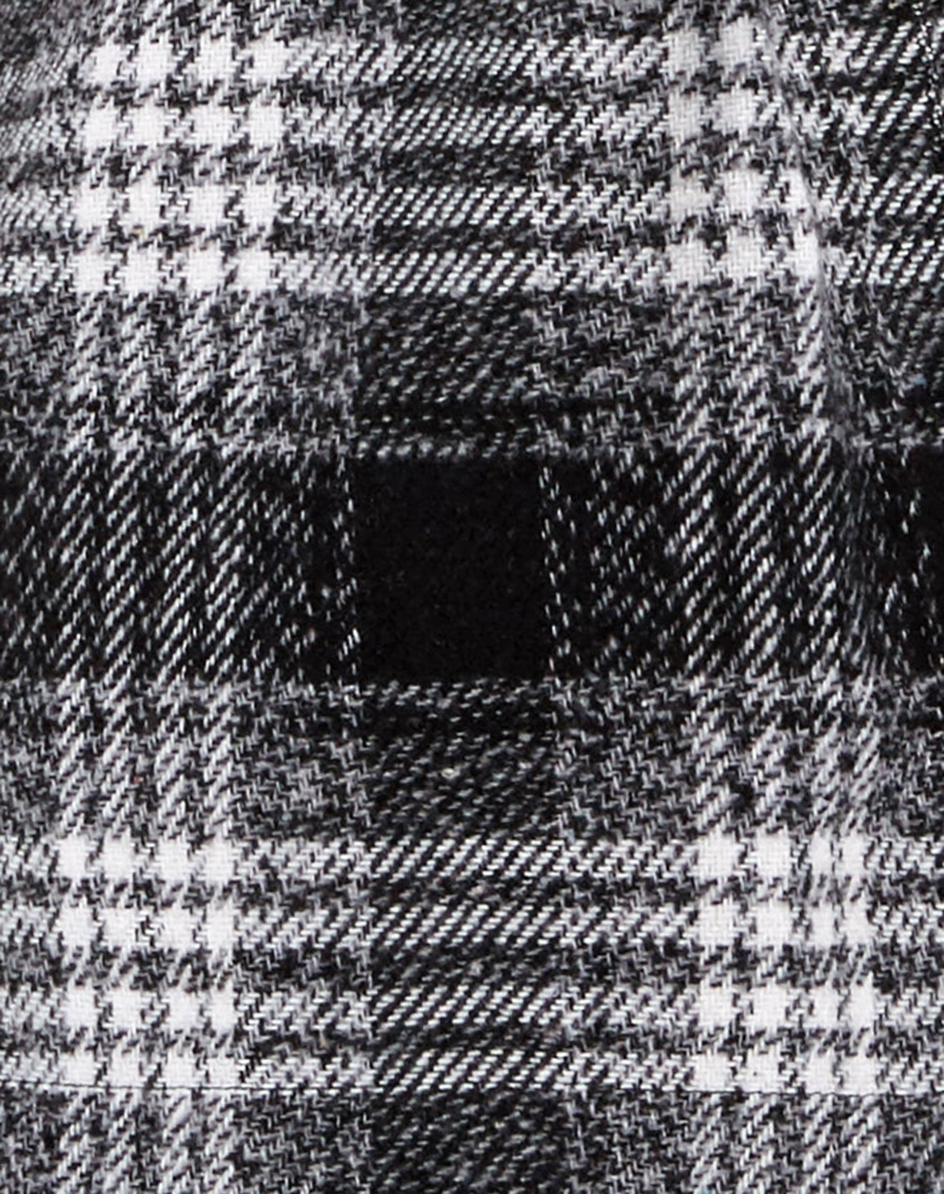 Marcella Shirt in Check Black-Nico Sky