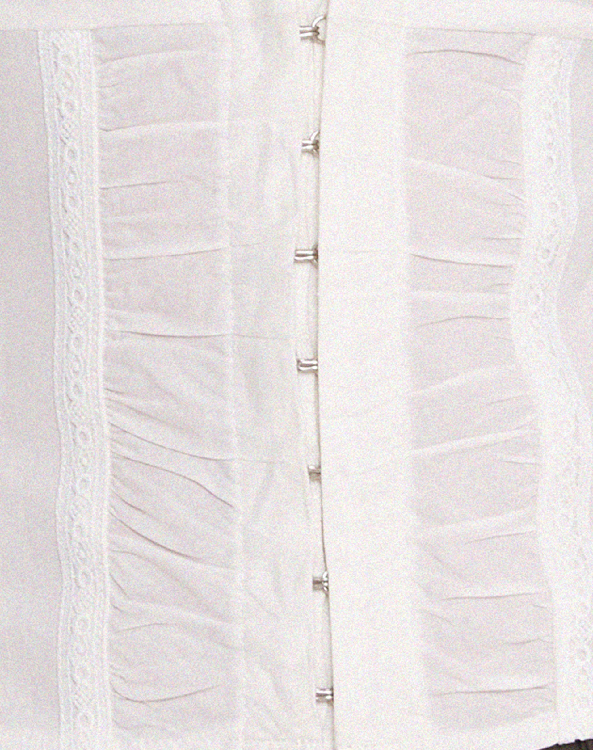 Rohan Long Sleeve Fitted Shirt in Poplin White-Nico Sky